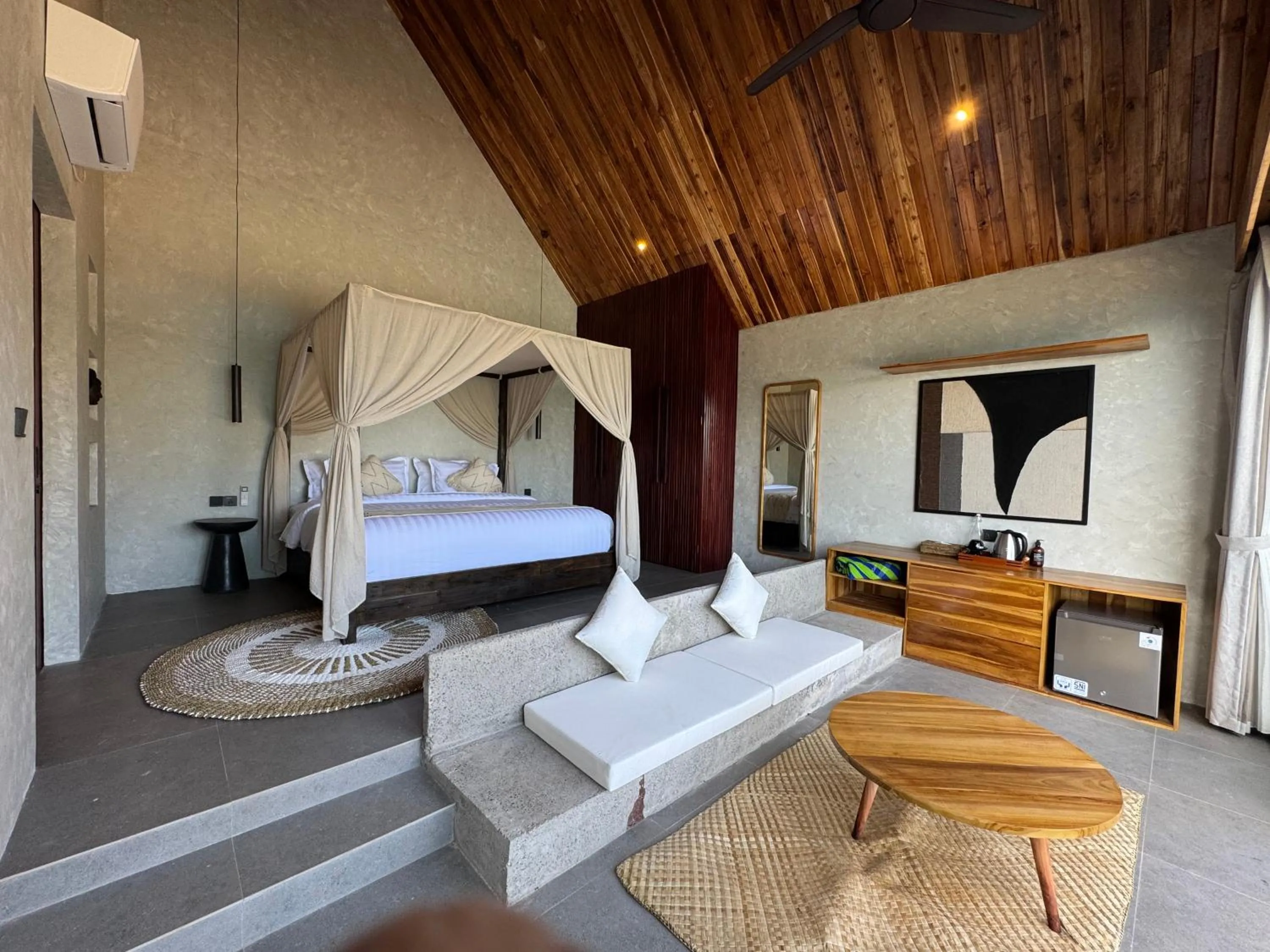 Bedroom, Bed in The Cubang Hut's Lembongan