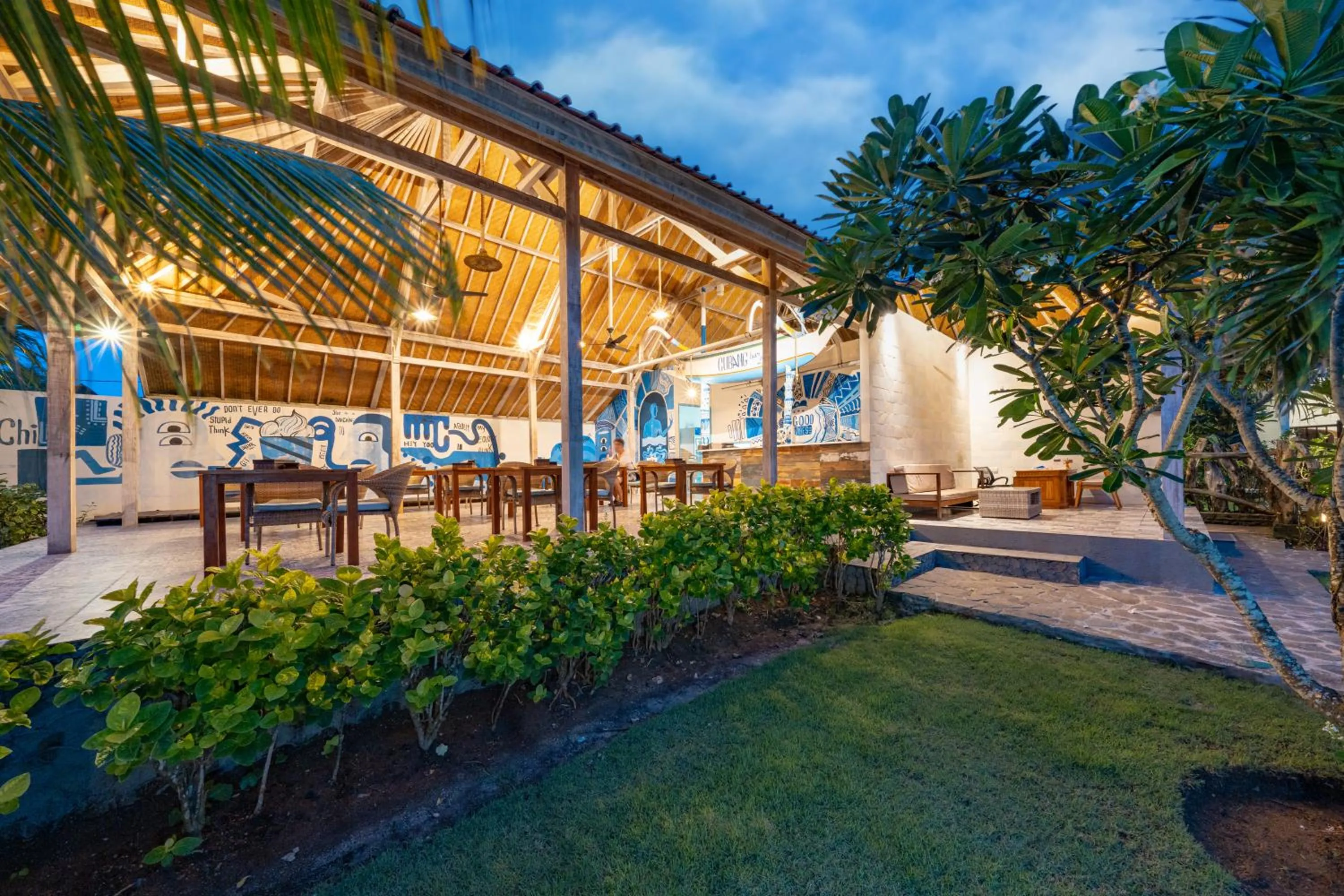 Property building in The Cubang Hut's Lembongan