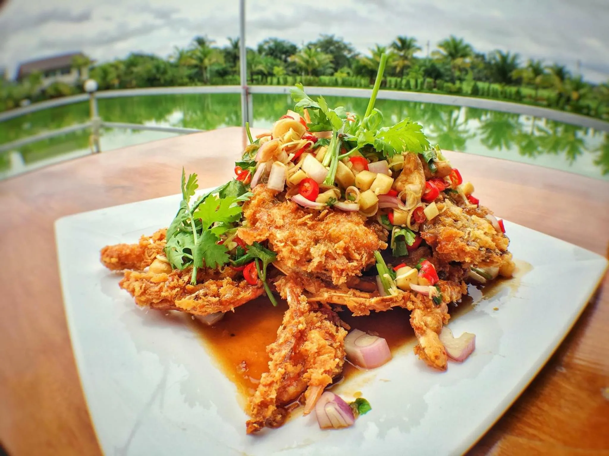 Food in Lamphurai Riverside Resort and Spa