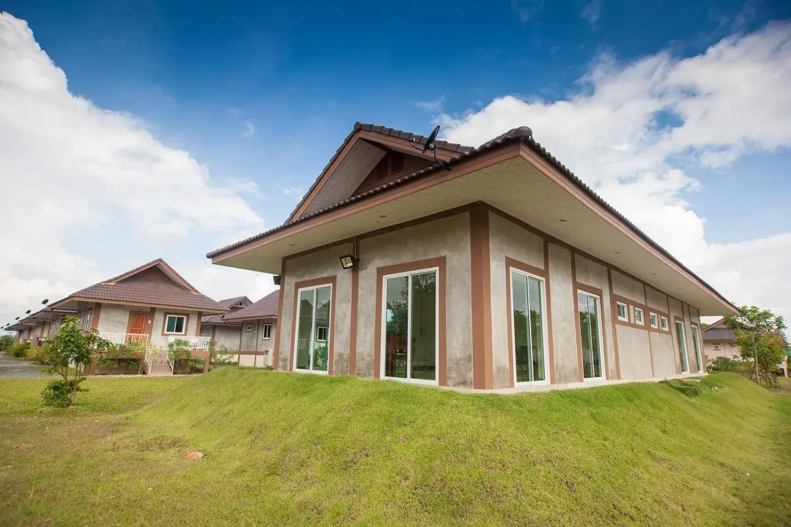 Facade/entrance in Mae Faek Villas Facade/entrance in Mae Faek Villas