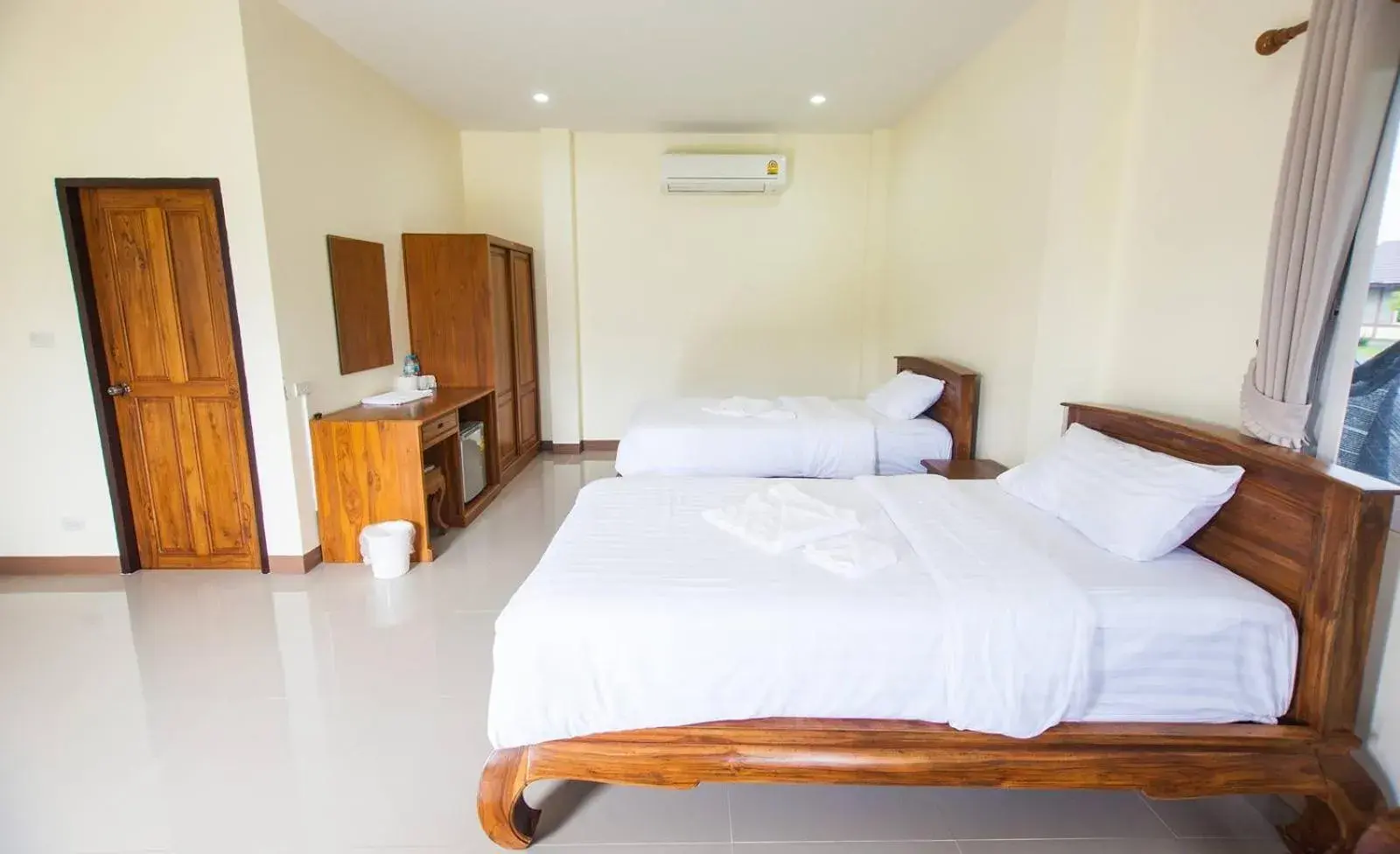 Bed in Mae Faek Villas Bed in Mae Faek Villas