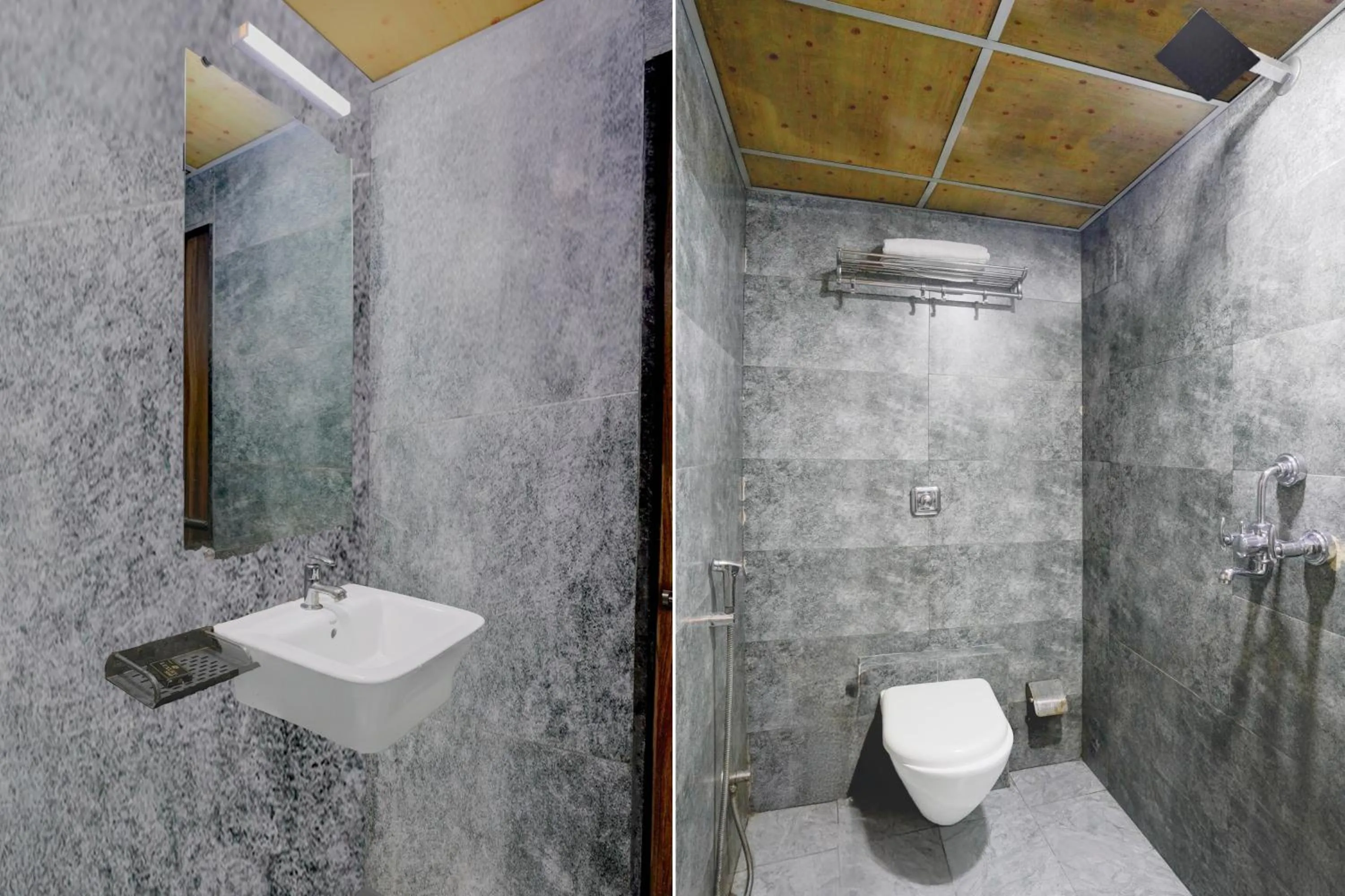 Bathroom in Super Townhouse Andheri Sakinaka Metro Formerly Hotel Amour