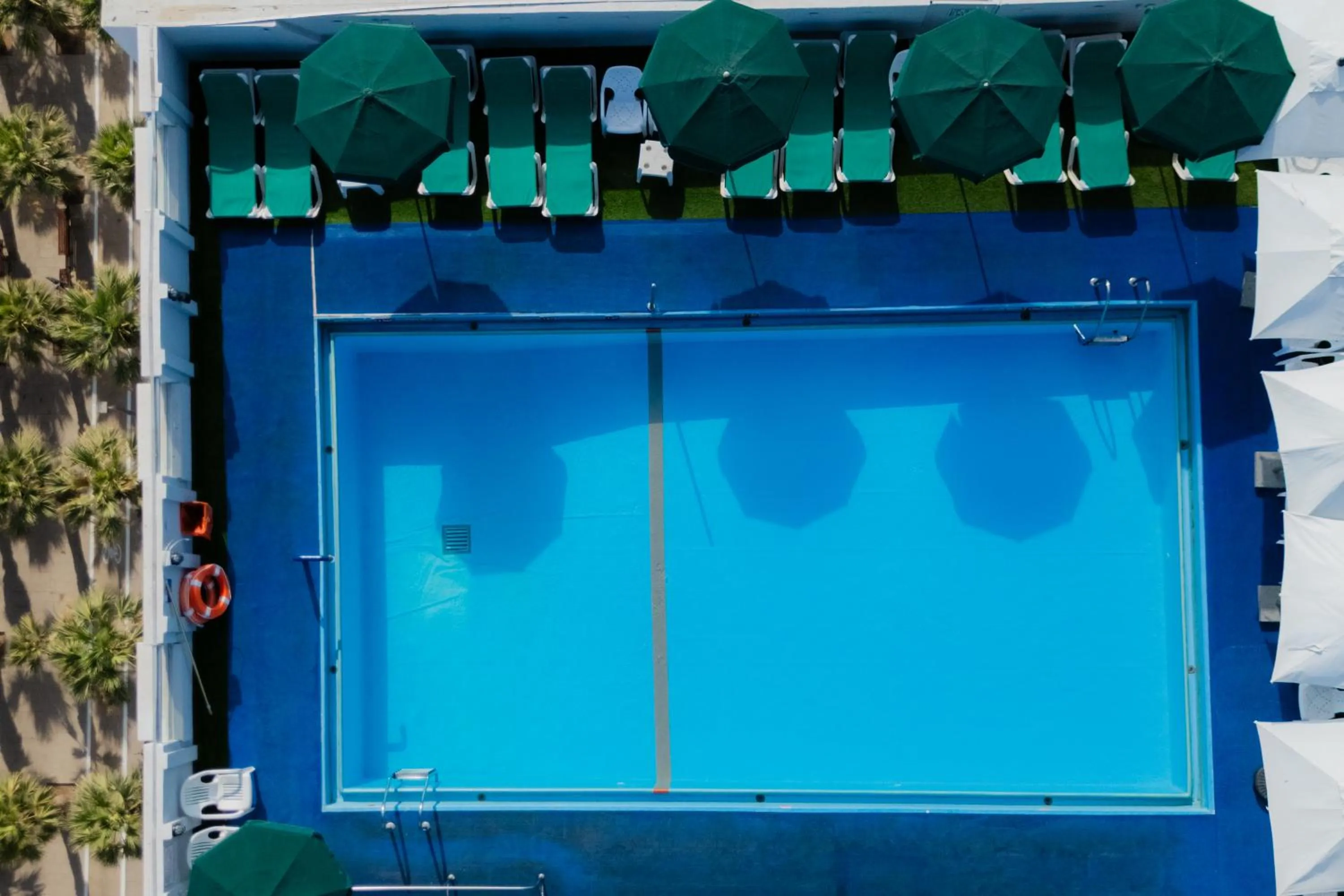 Pool view in Grand Beach Hotel