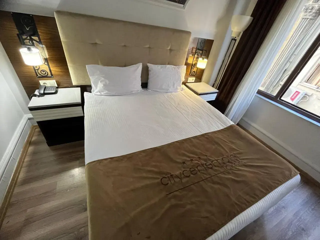 Bed in City Center Hotel Taksim İstanbul Bed in City Center Hotel Taksim İstanbul