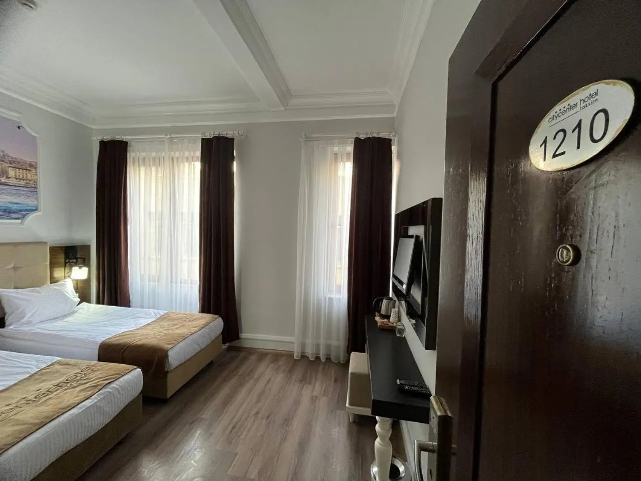 Bed in City Center Hotel Taksim İstanbul