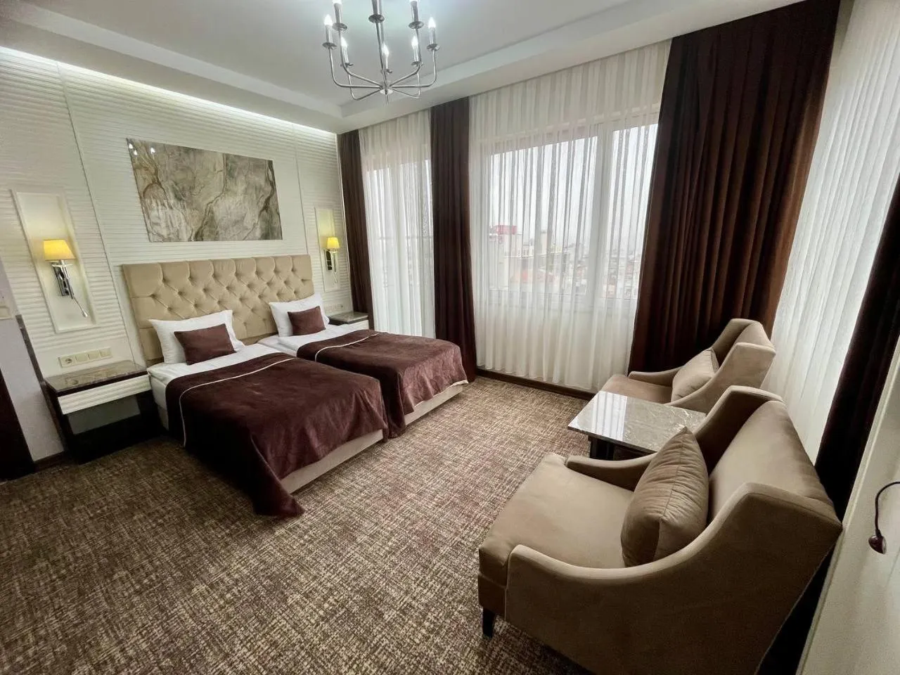 Bed in City Center Hotel Taksim İstanbul