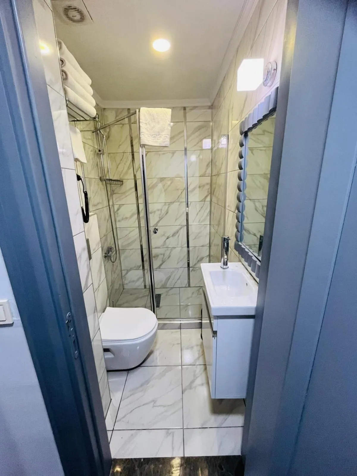 Bathroom in City Center Hotel Taksim İstanbul