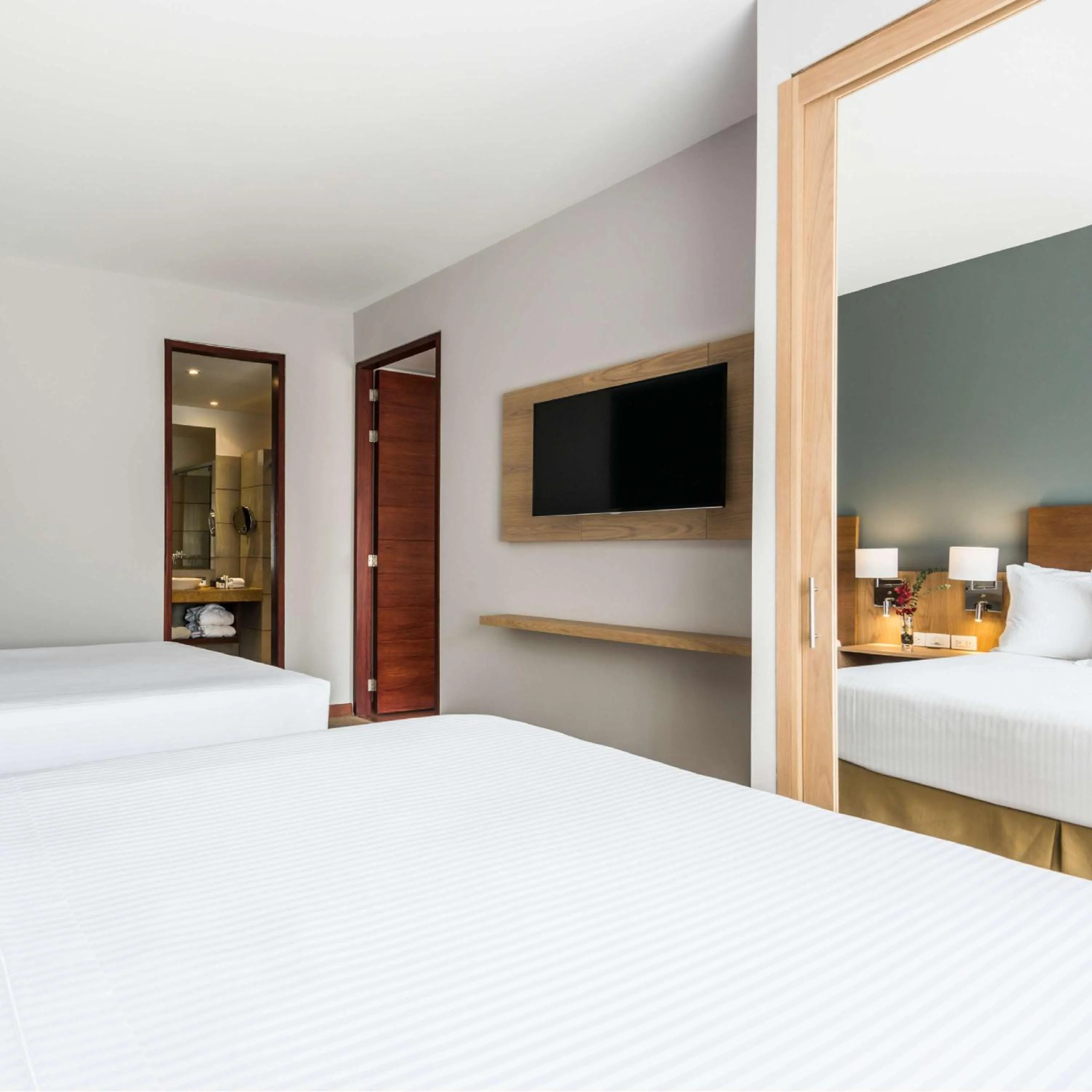 Bed in Cosmos 100 Hotel & Centro de Convenciones - Hoteles Cosmos