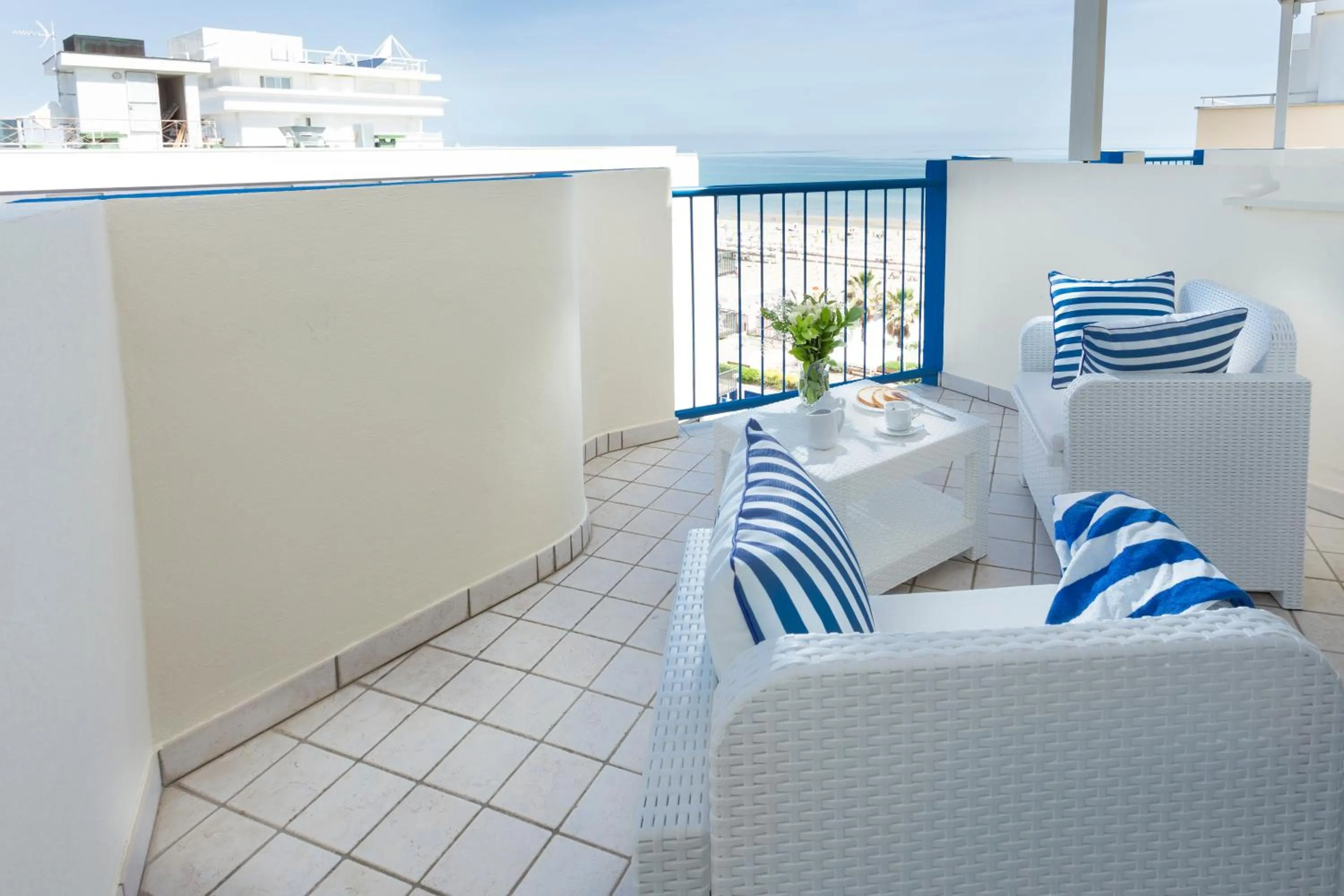 Balcony/Terrace in Hotel Apollo