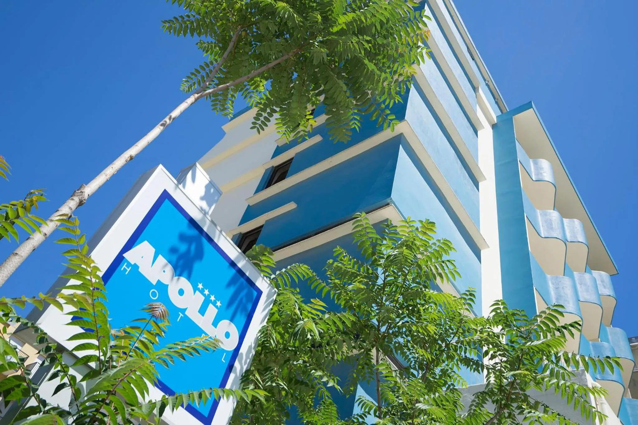 Property building in Hotel Apollo