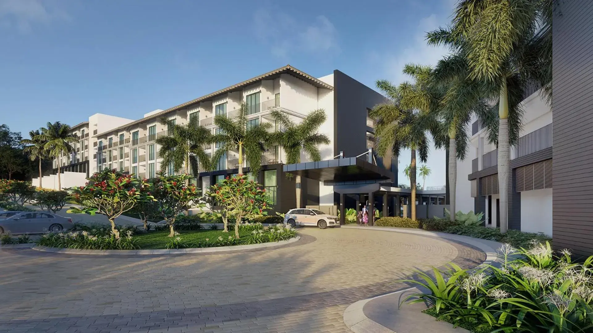 Property building in Cassia Bintan, part of Banyan Group Property building in Cassia Bintan, part of Banyan Group
