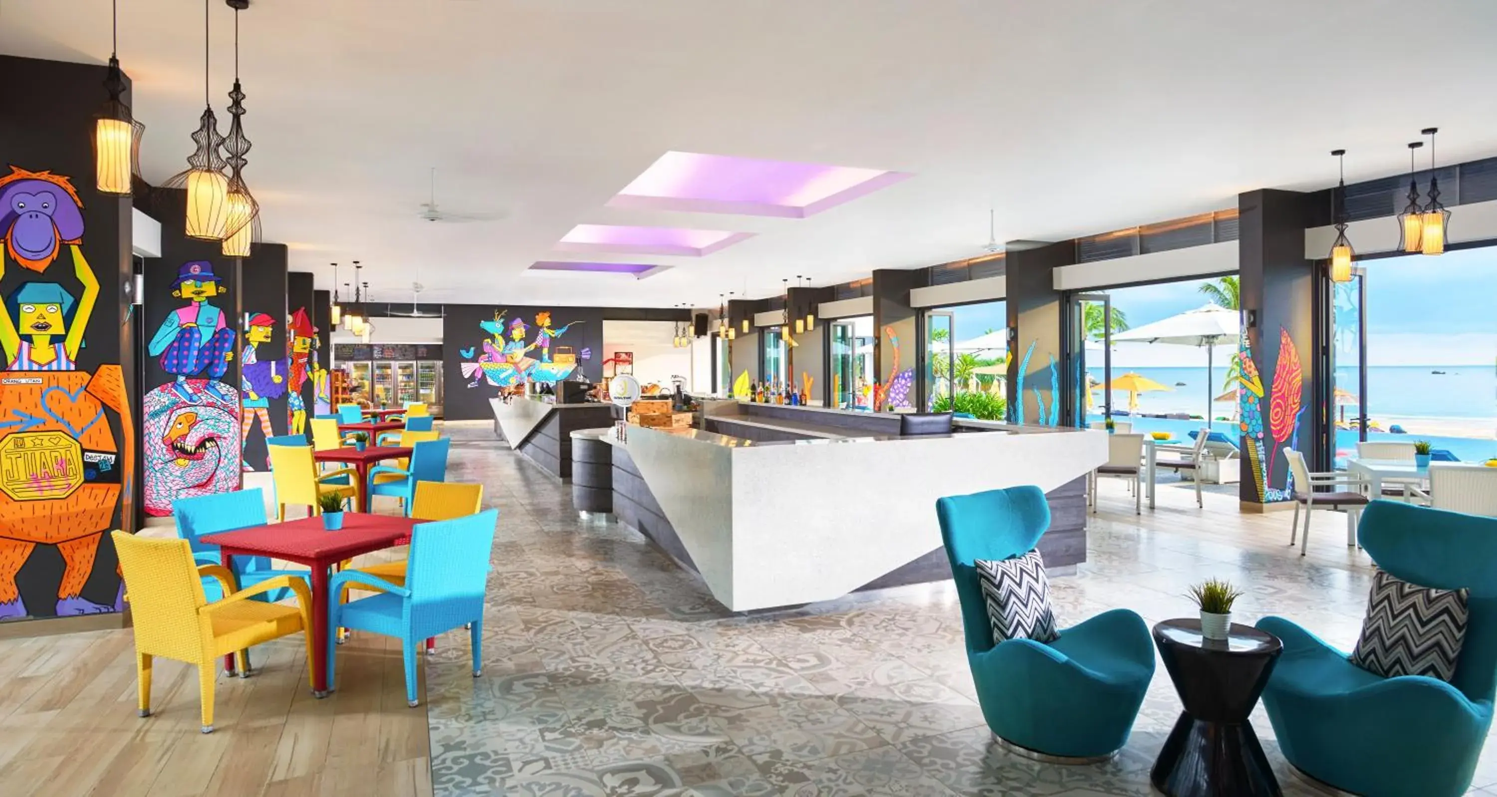 Lobby or reception in Cassia Bintan, part of Banyan Group Lobby or reception in Cassia Bintan, part of Banyan Group