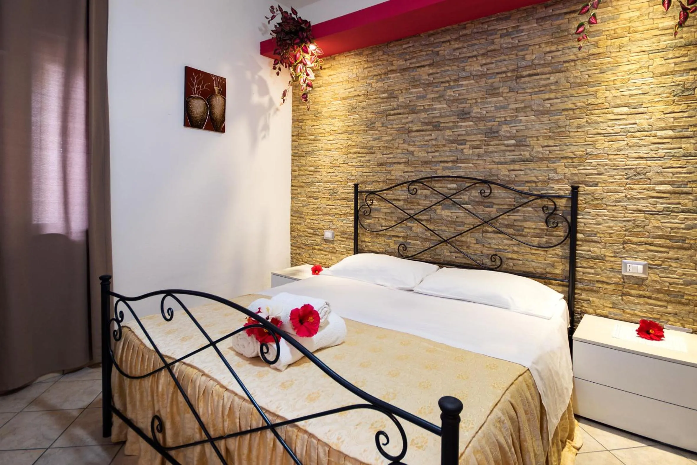 Bedroom, Bed in Park Oasi Resort