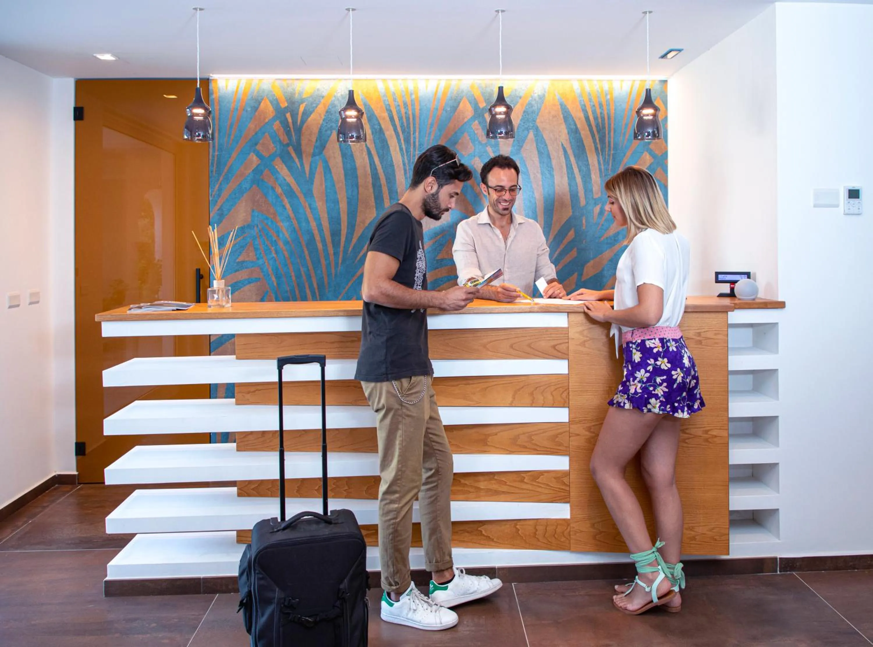 Lobby or reception in Park Oasi Resort