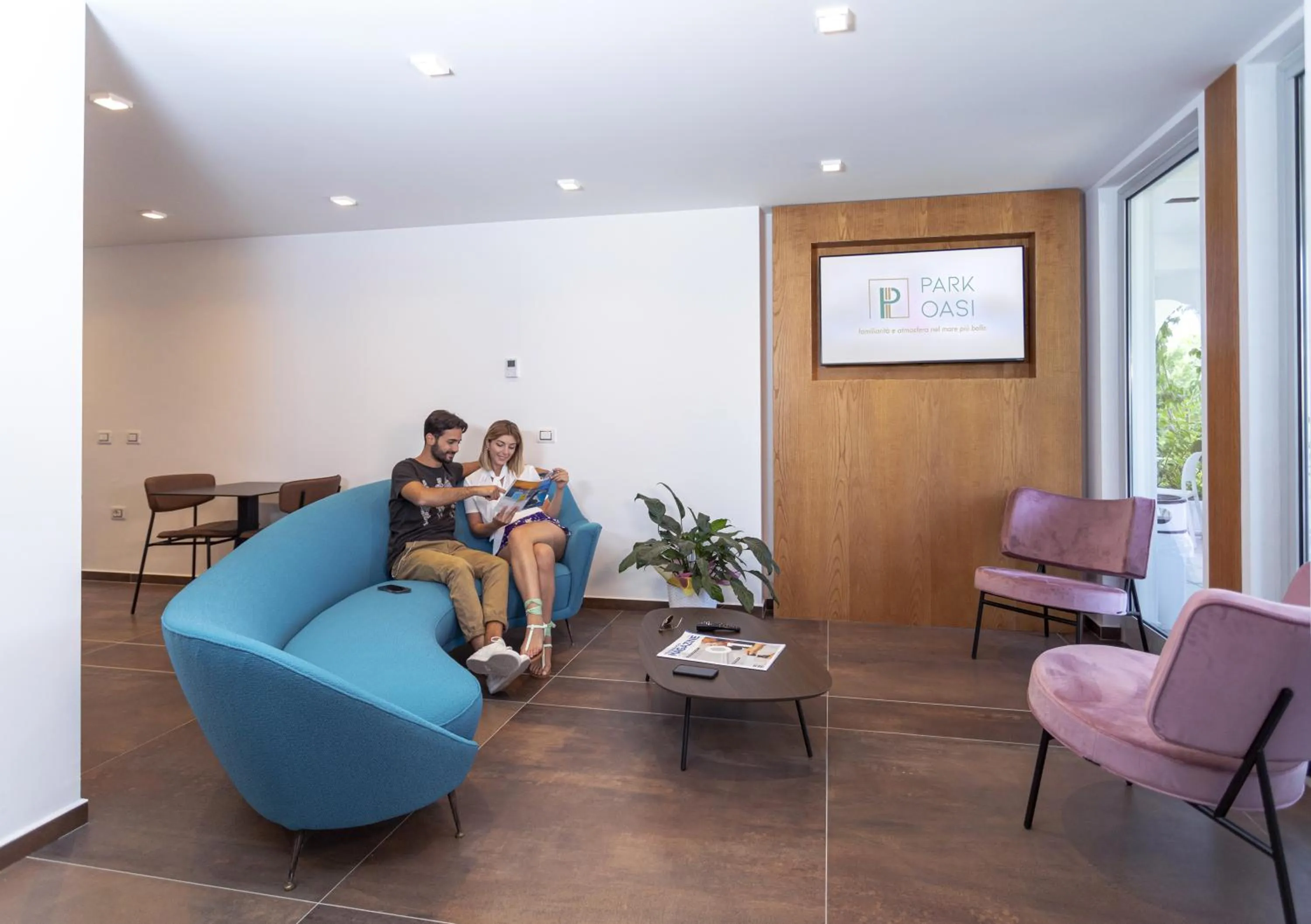 People in Park Oasi Resort