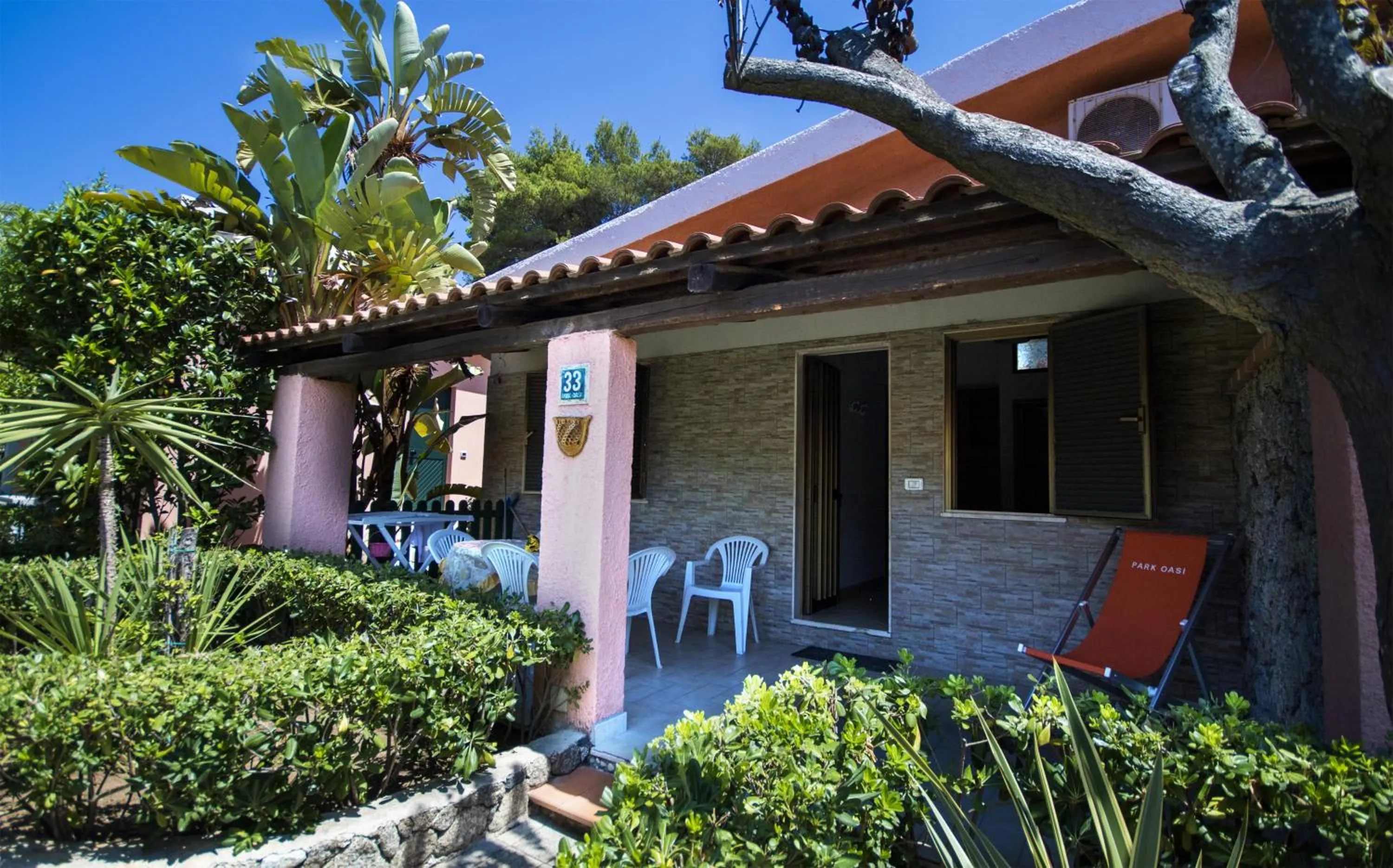 Patio in Park Oasi Resort