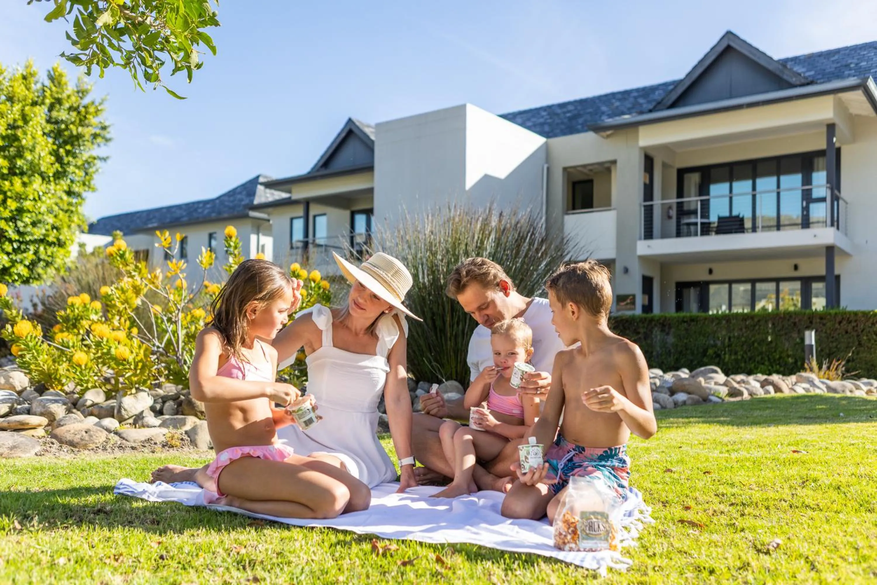 Property building in Pearl Valley Hotel