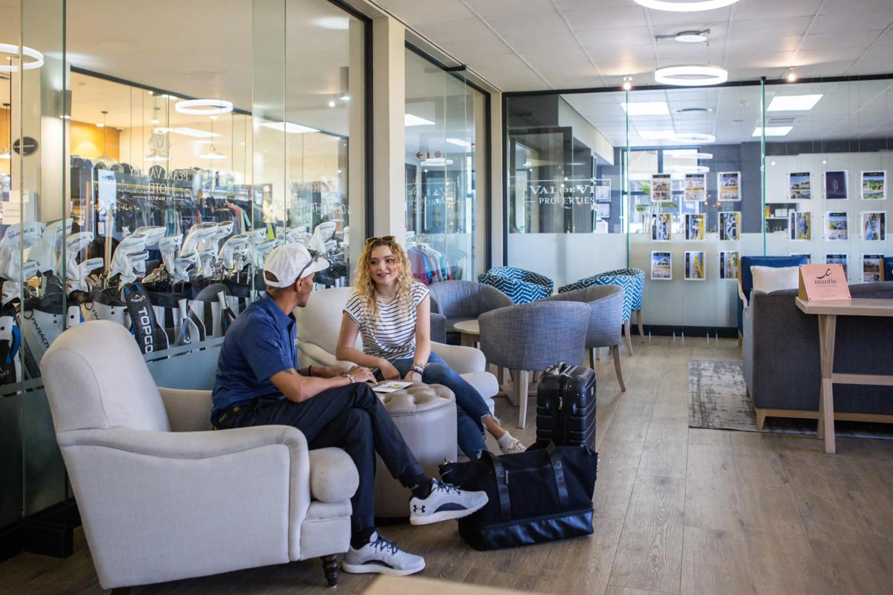 People in Pearl Valley Hotel