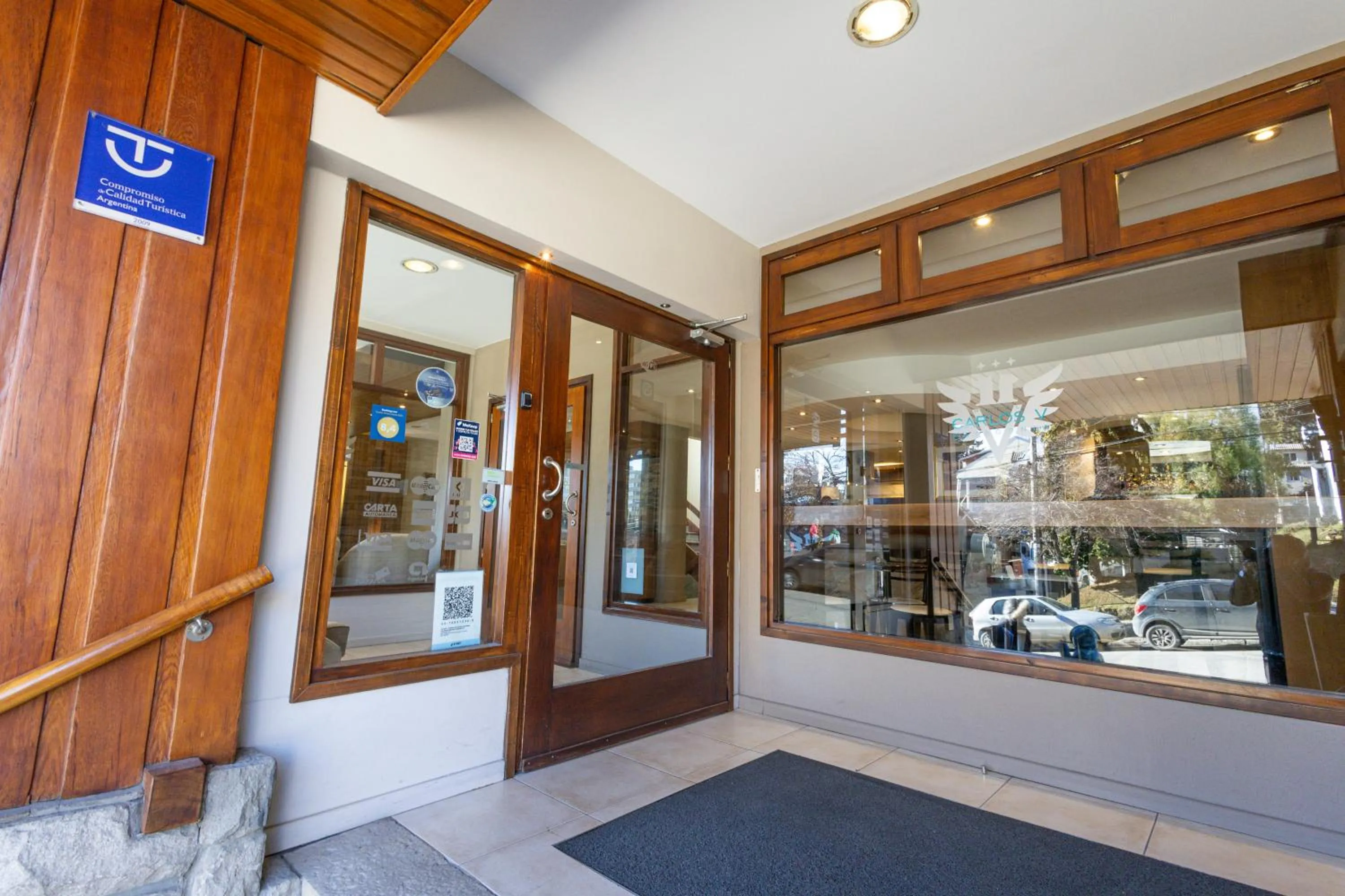 Facade/entrance in Carlos V Patagonia