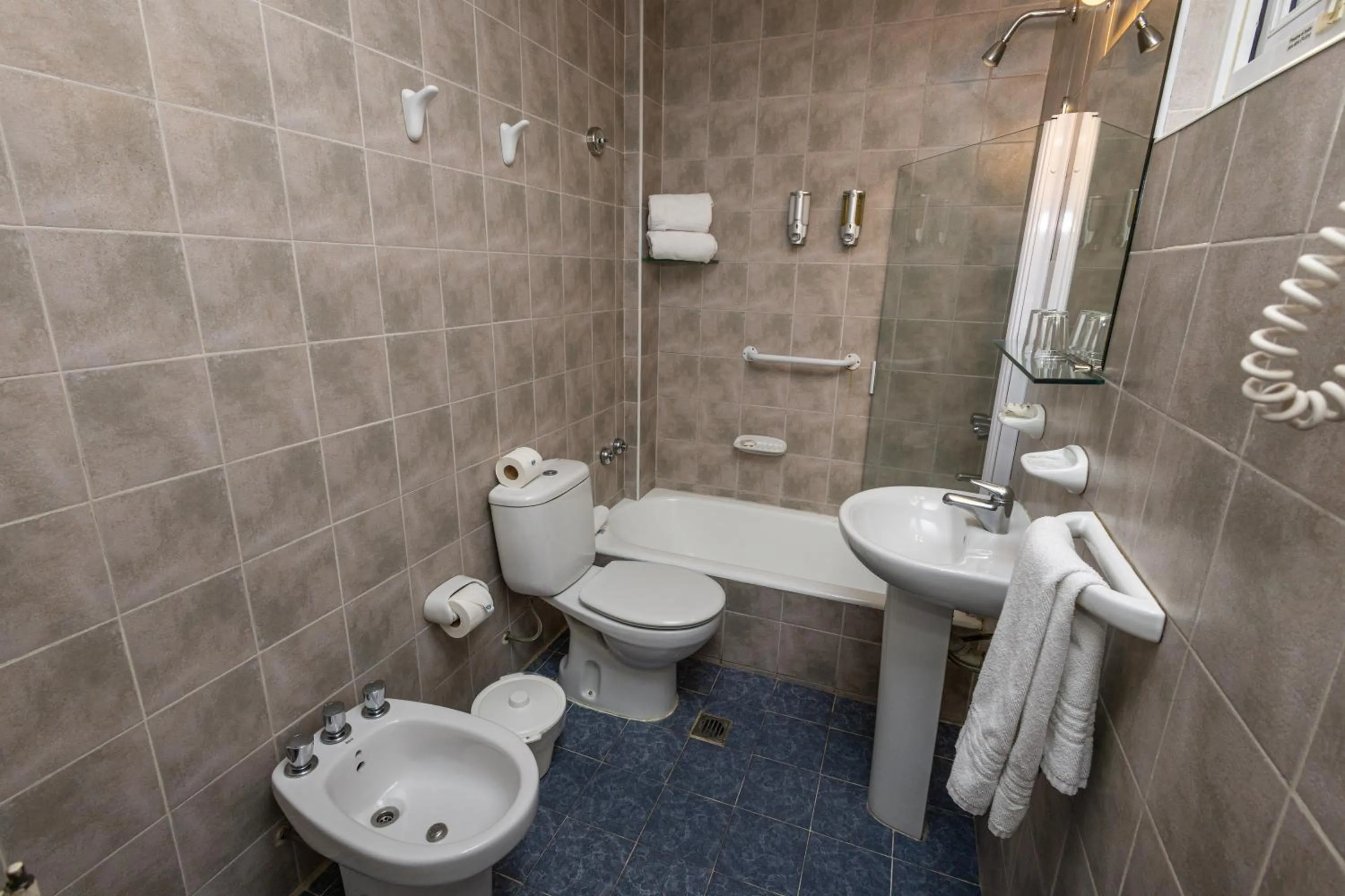 Shower in Carlos V Patagonia