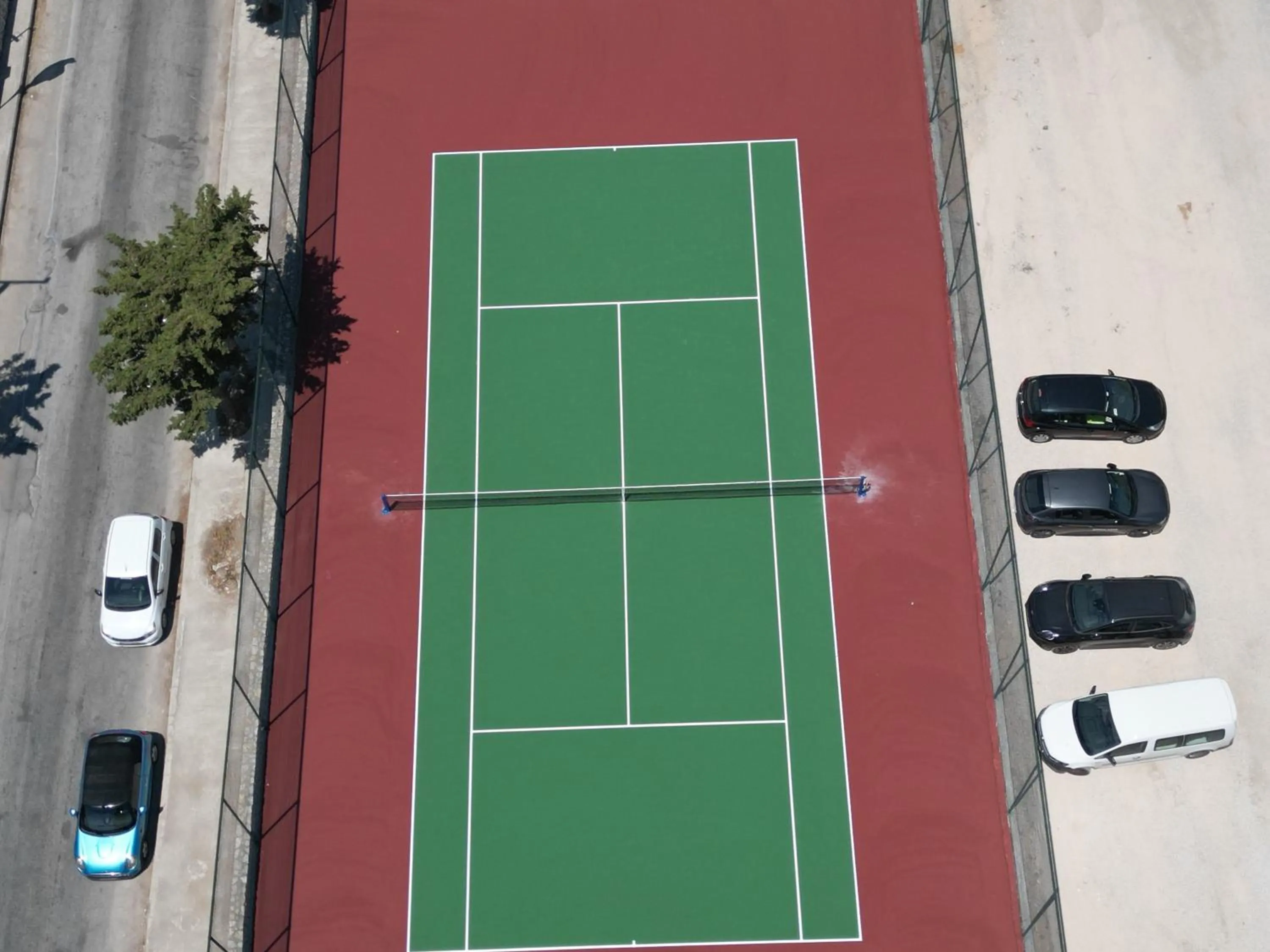Tennis court in Delfinia Resort - All Inclusive
