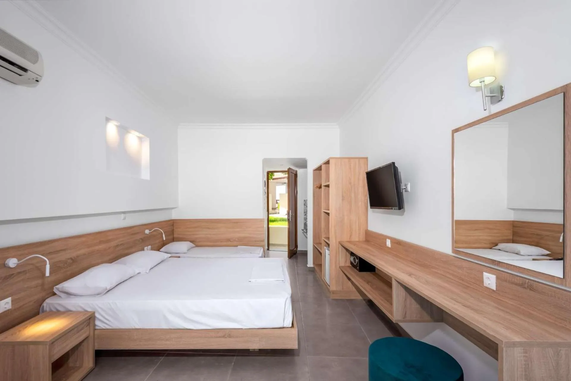 Photo of the whole room, Bed in Delfinia Resort - All Inclusive