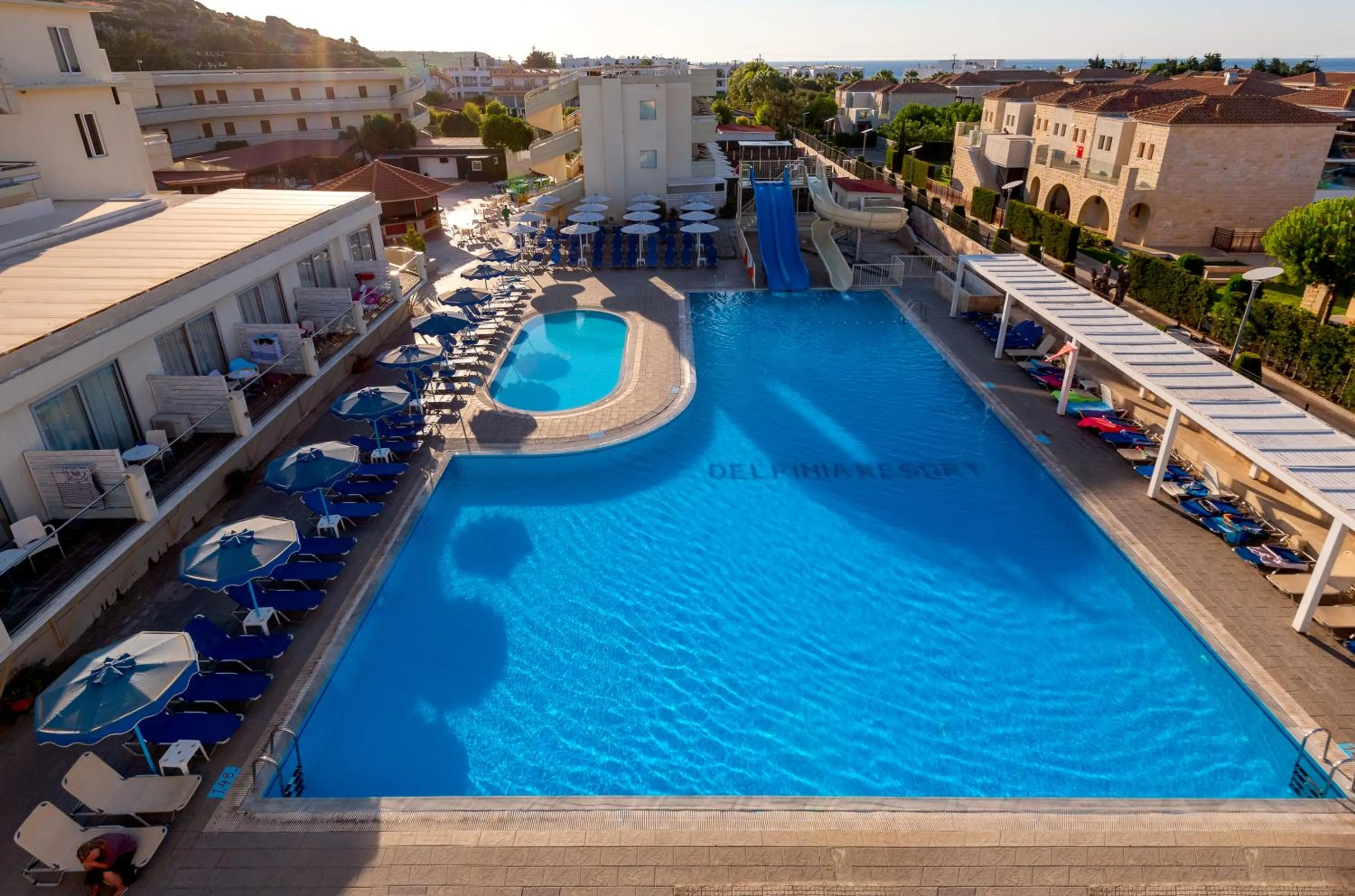 Swimming pool in Delfinia Resort - All Inclusive