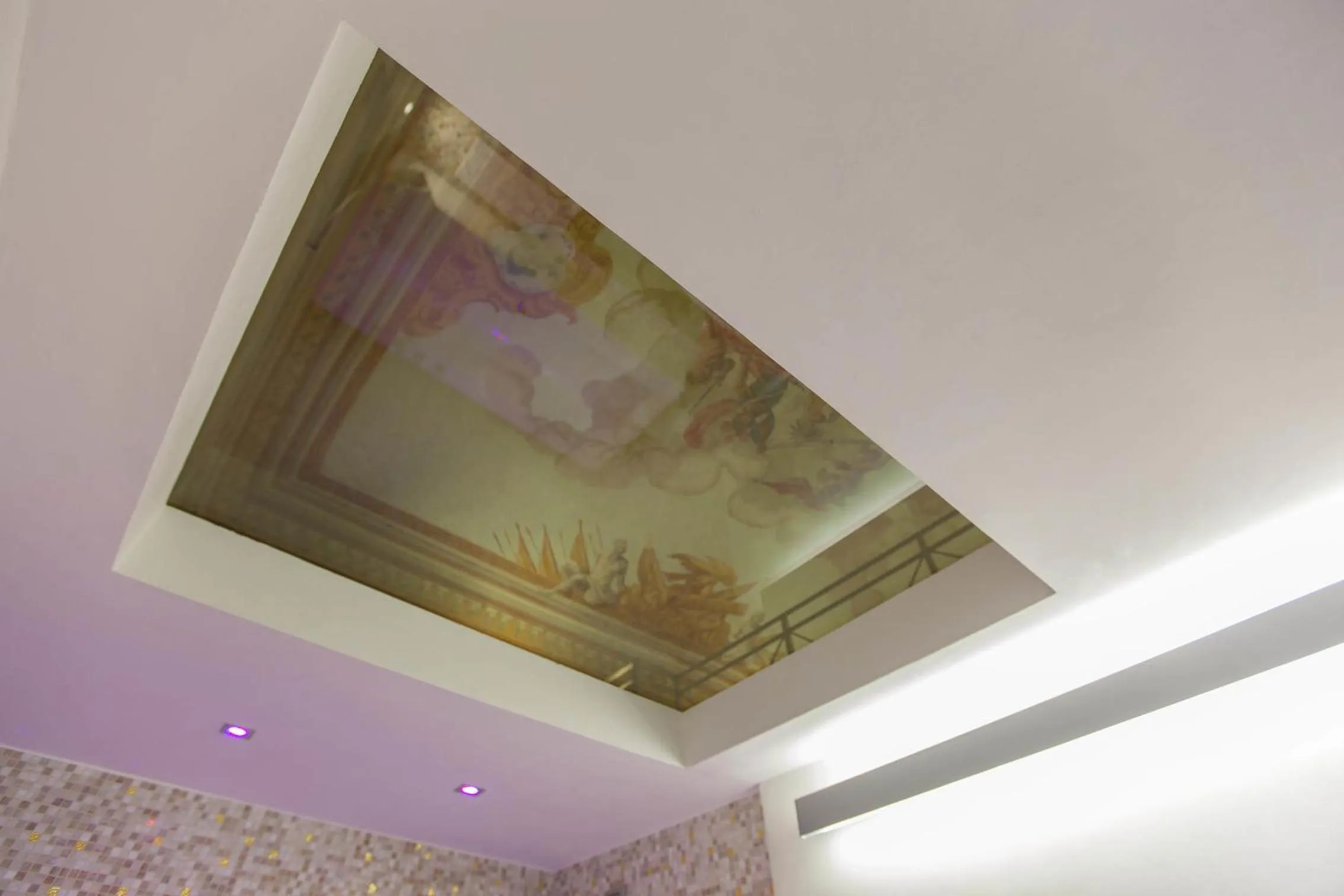 Decorative detail in Palazzo Carletti