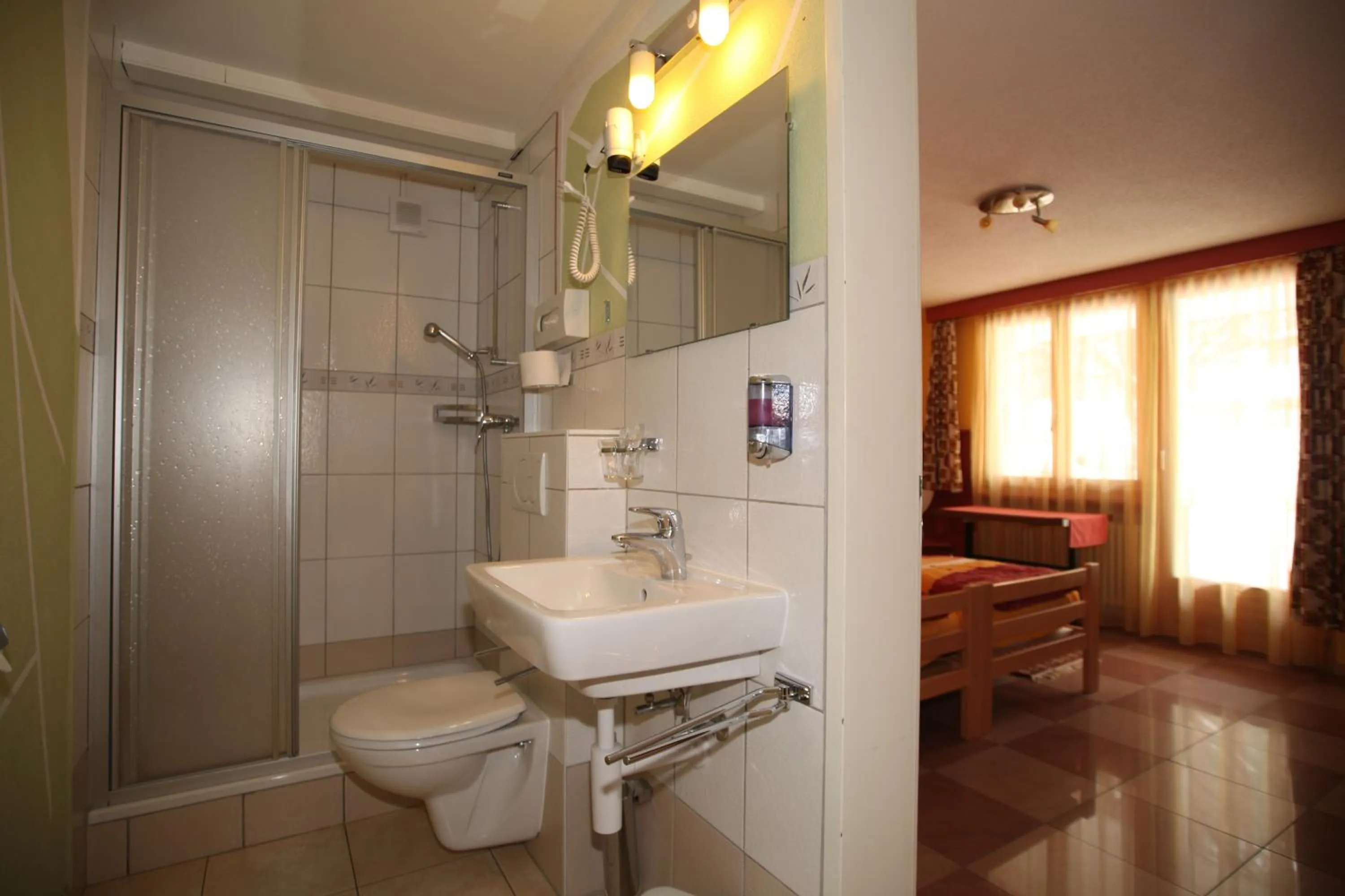 Bathroom in Hotel Klein Matterhorn