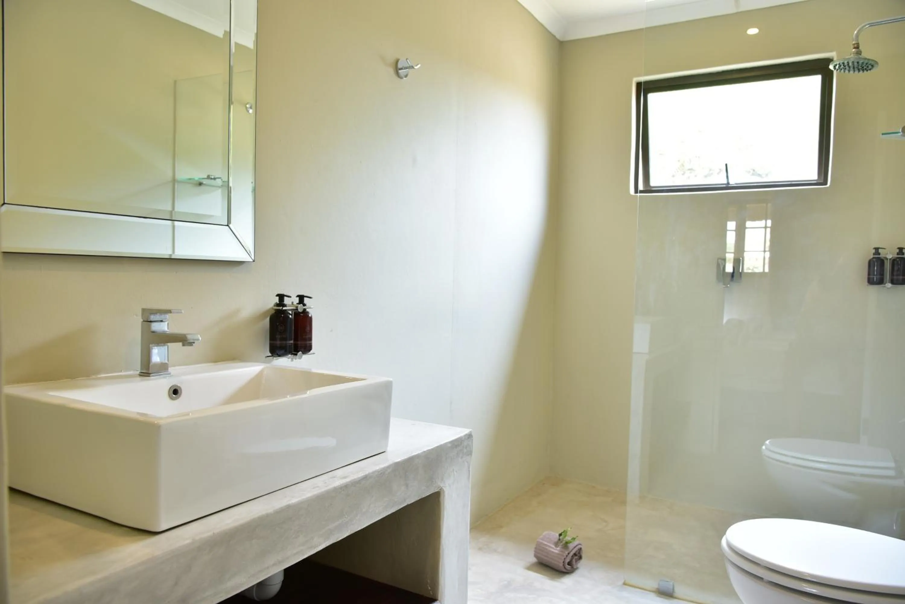 Shower in Bayala Private Safari Lodges