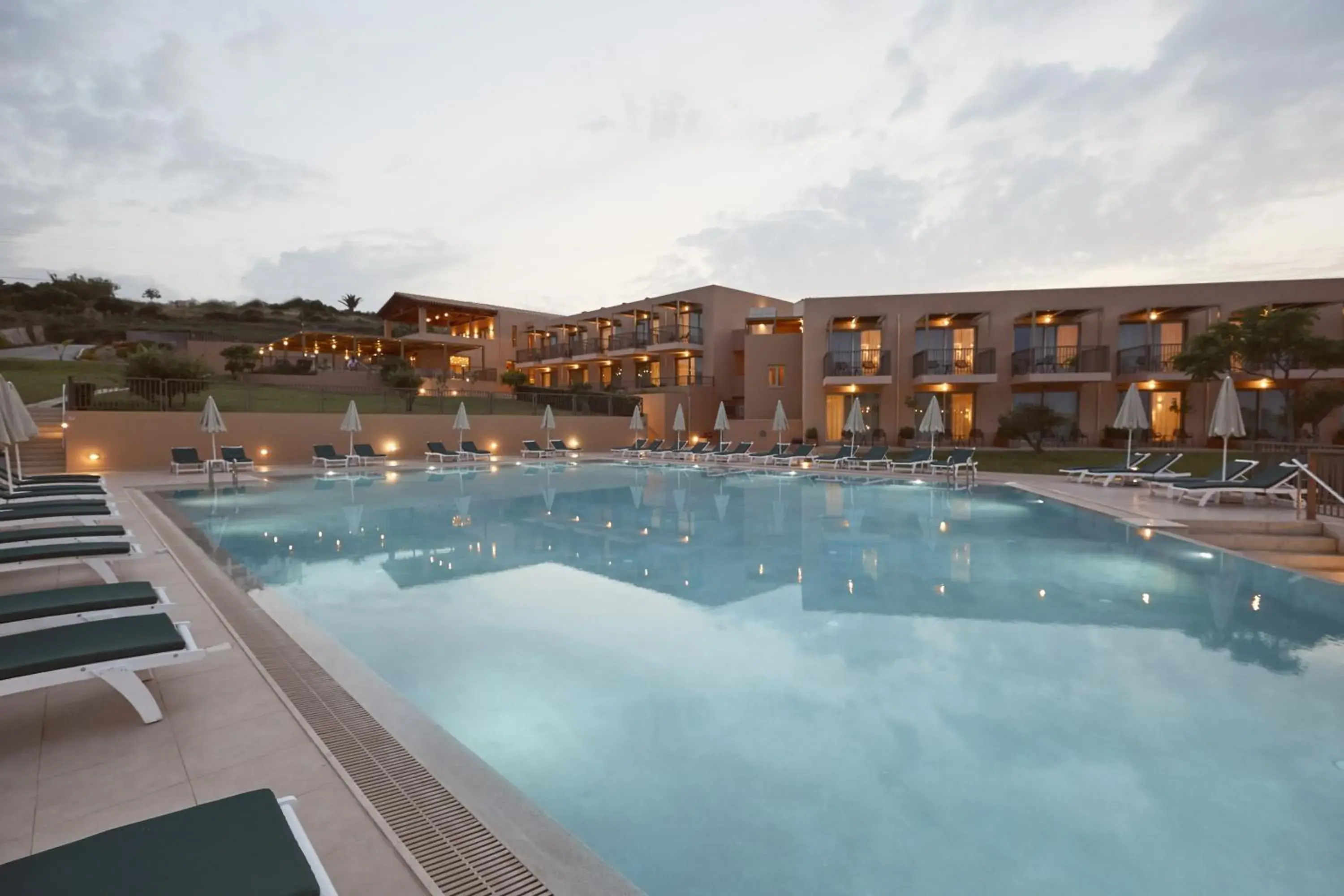 Property building in Giannoulis – Santa Marina Beach Hotel Property building in Giannoulis – Santa Marina Beach Hotel