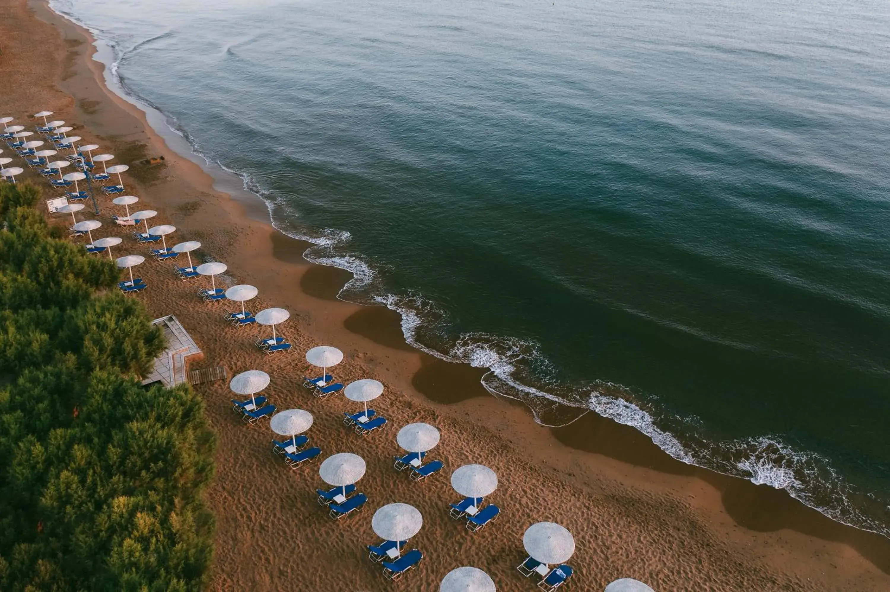Bird's eye view in Giannoulis – Santa Marina Beach Hotel Bird's eye view in Giannoulis – Santa Marina Beach Hotel