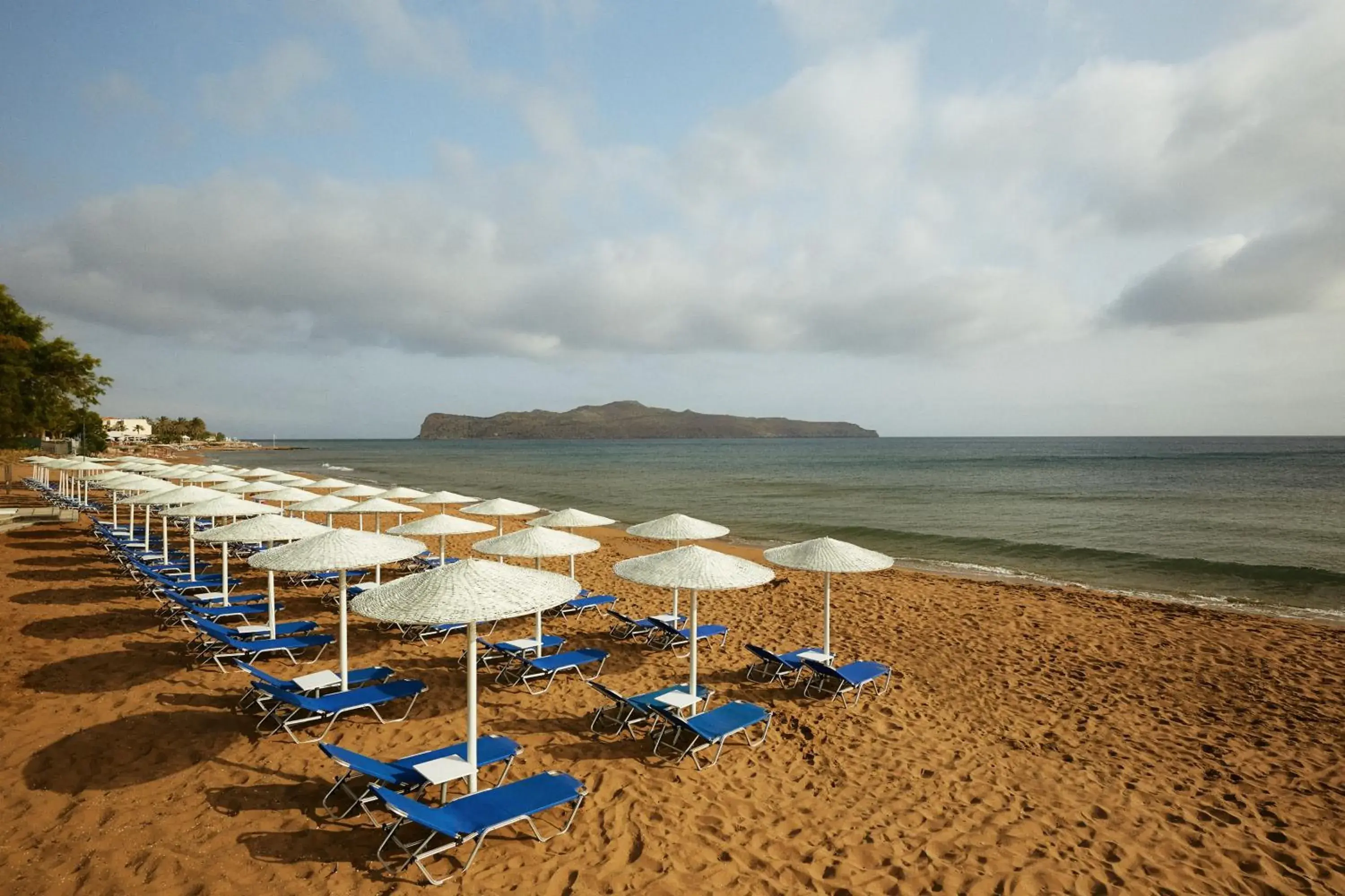 Bird's eye view in Giannoulis – Santa Marina Beach Hotel Bird's eye view in Giannoulis – Santa Marina Beach Hotel
