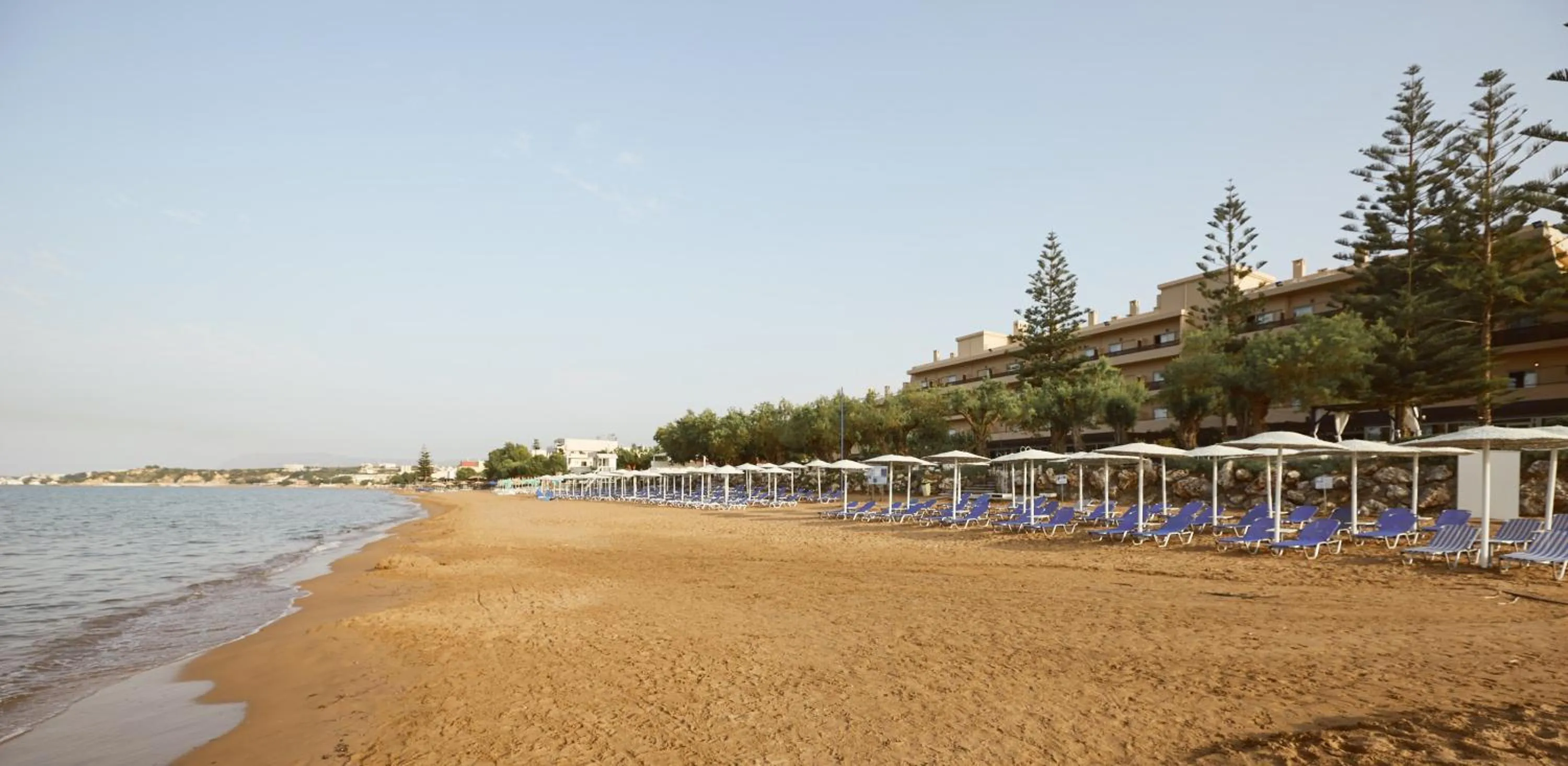 Property building in Giannoulis – Santa Marina Beach Hotel