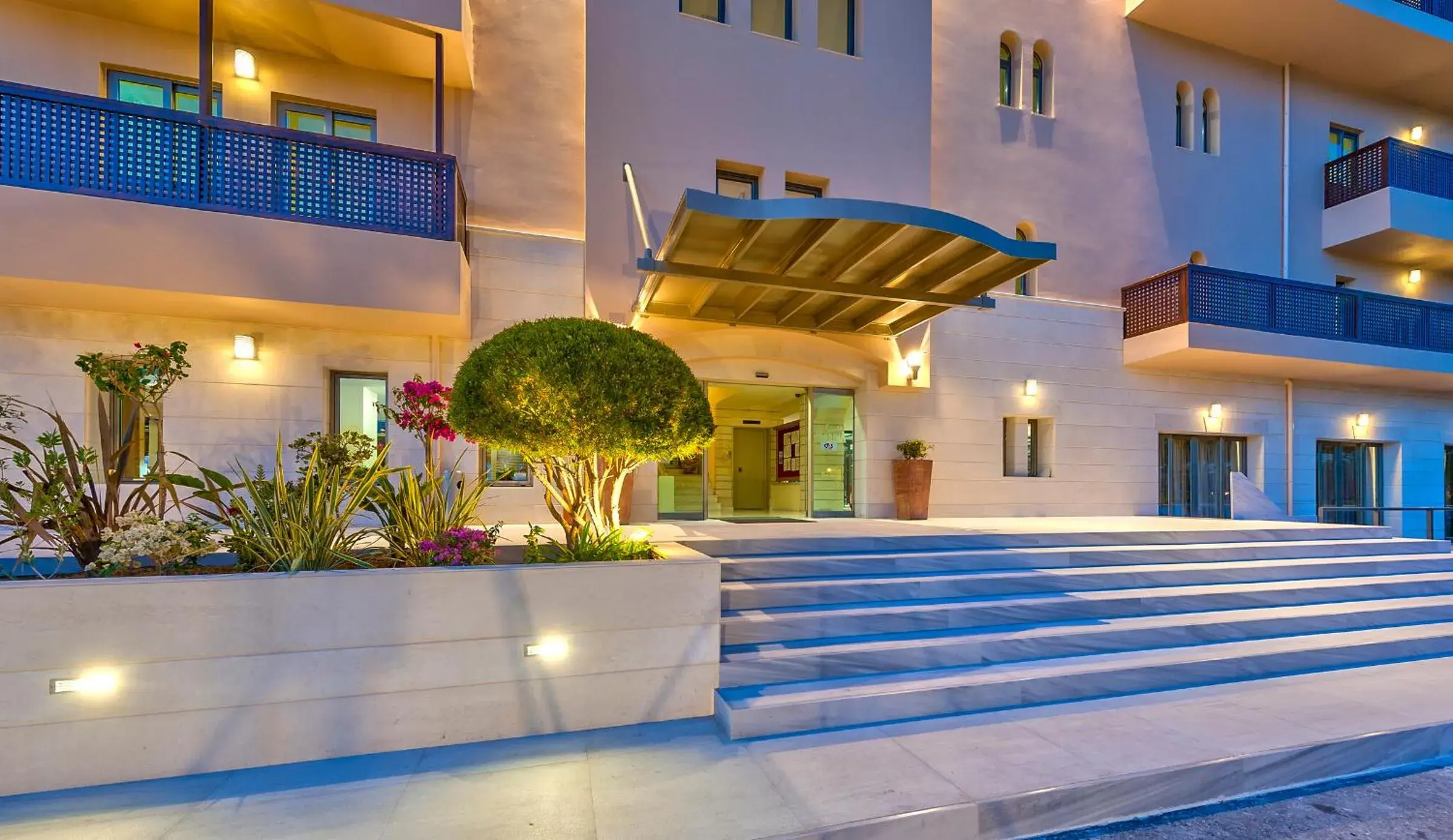 Property building in Giannoulis – Santa Marina Beach Hotel Property building in Giannoulis – Santa Marina Beach Hotel