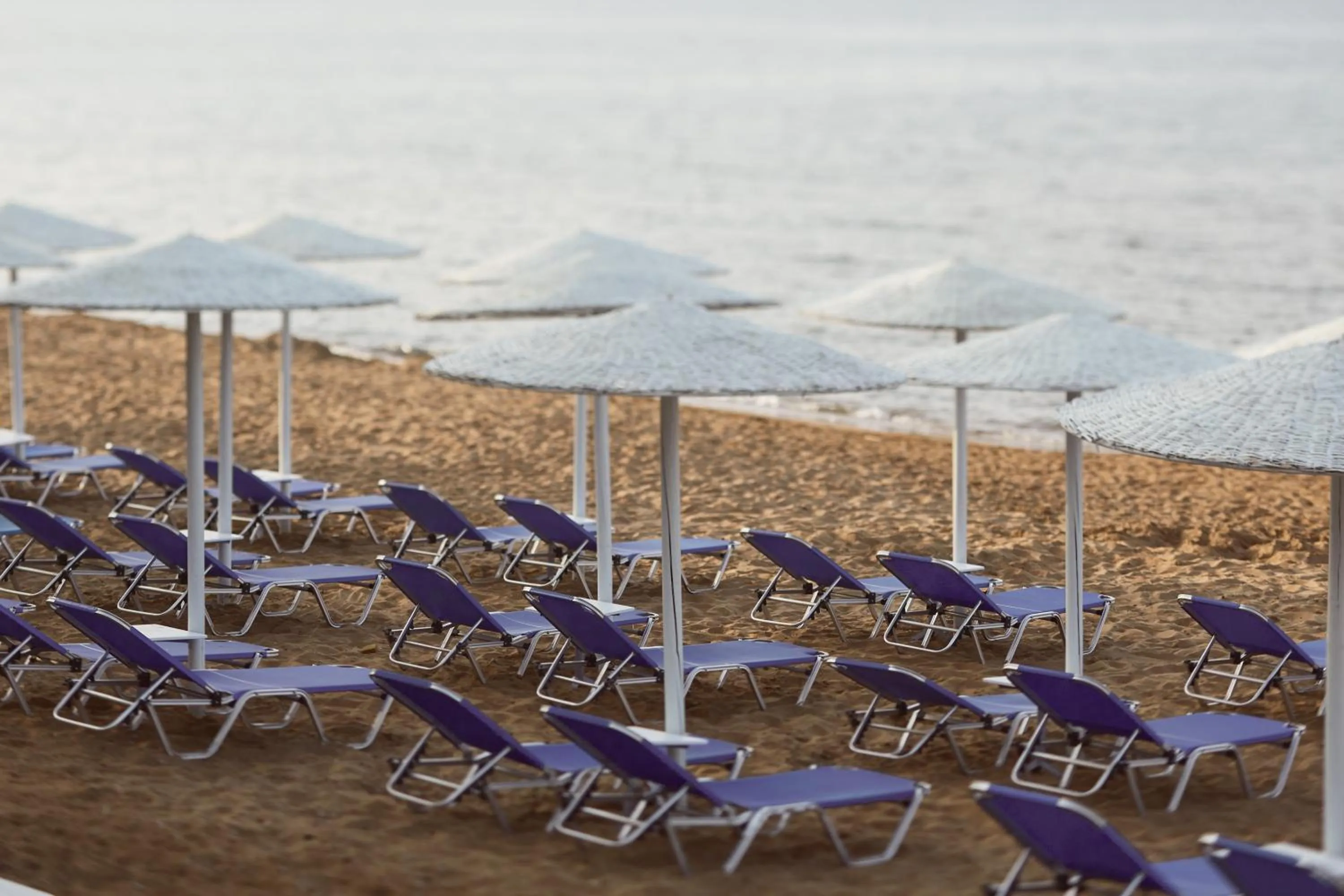 Beach in Giannoulis – Santa Marina Beach Hotel