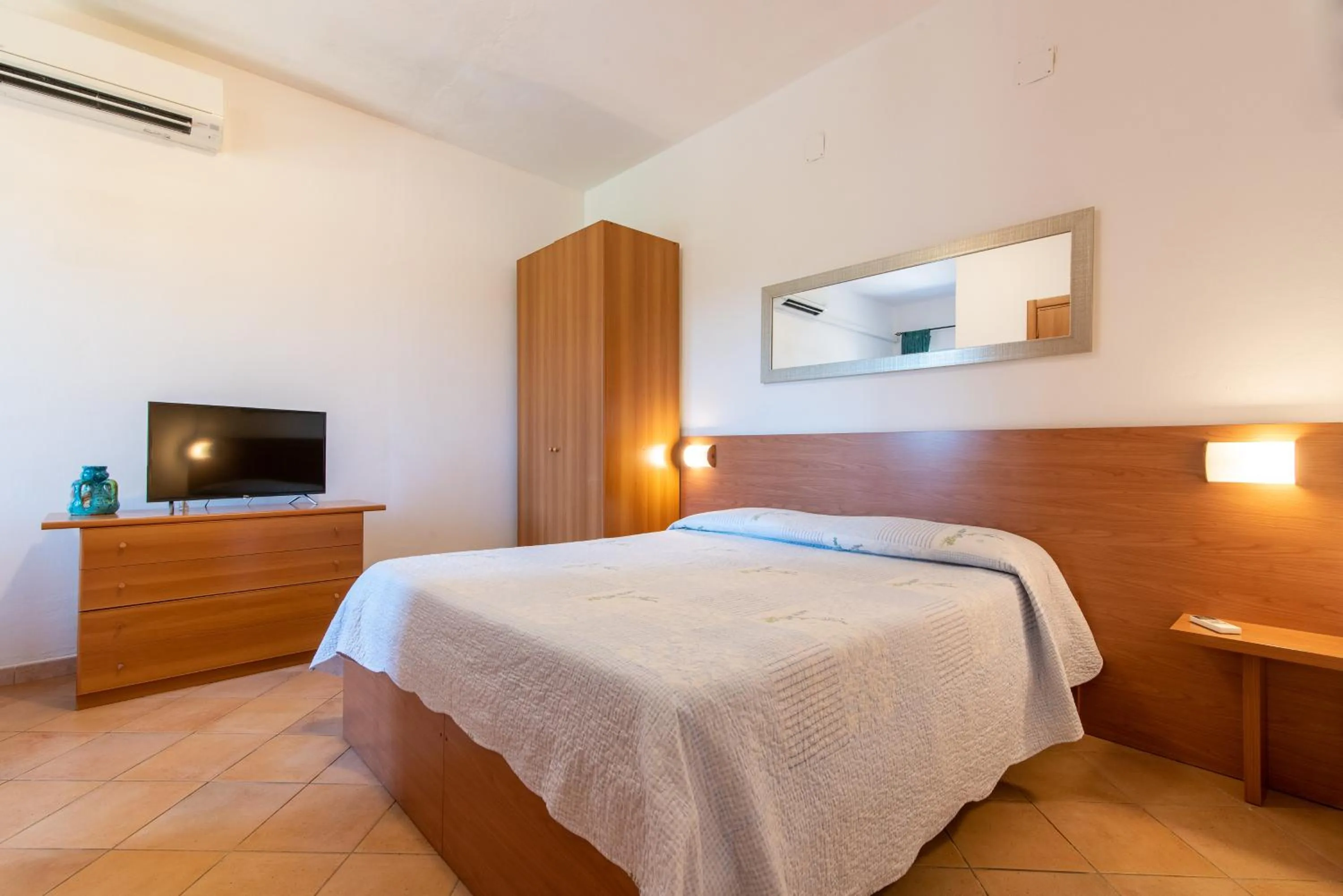 Bed in Bonsai B&B Alghero