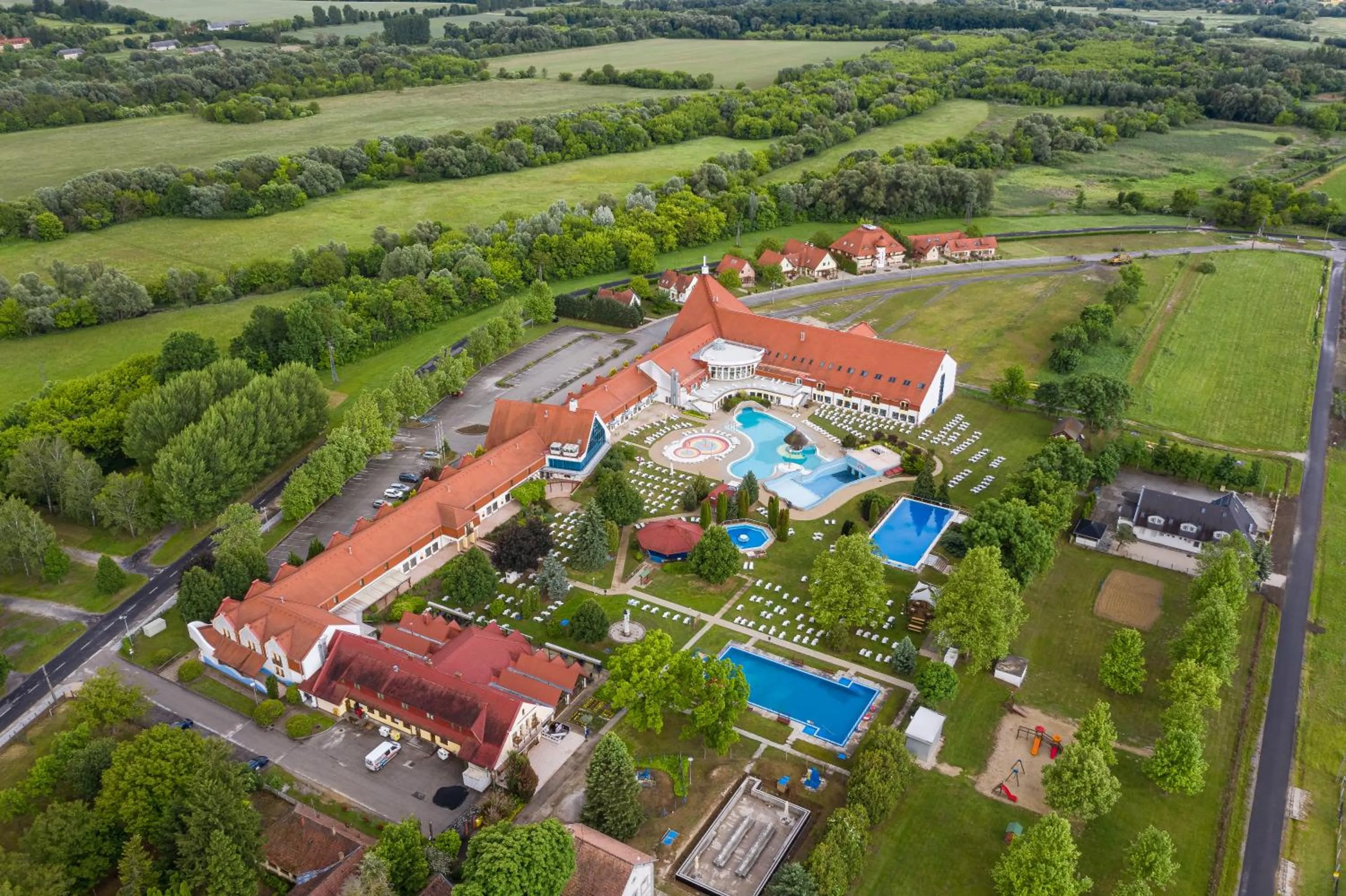 Bird's eye view in Kehida Termál Resort & Spa