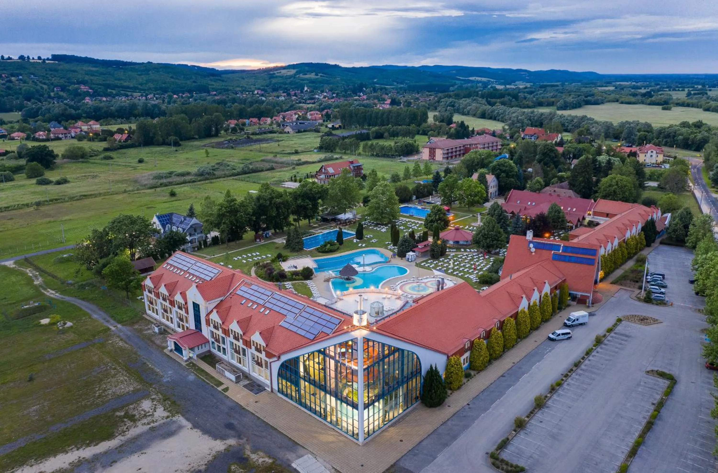 Bird's eye view in Kehida Termál Resort & Spa