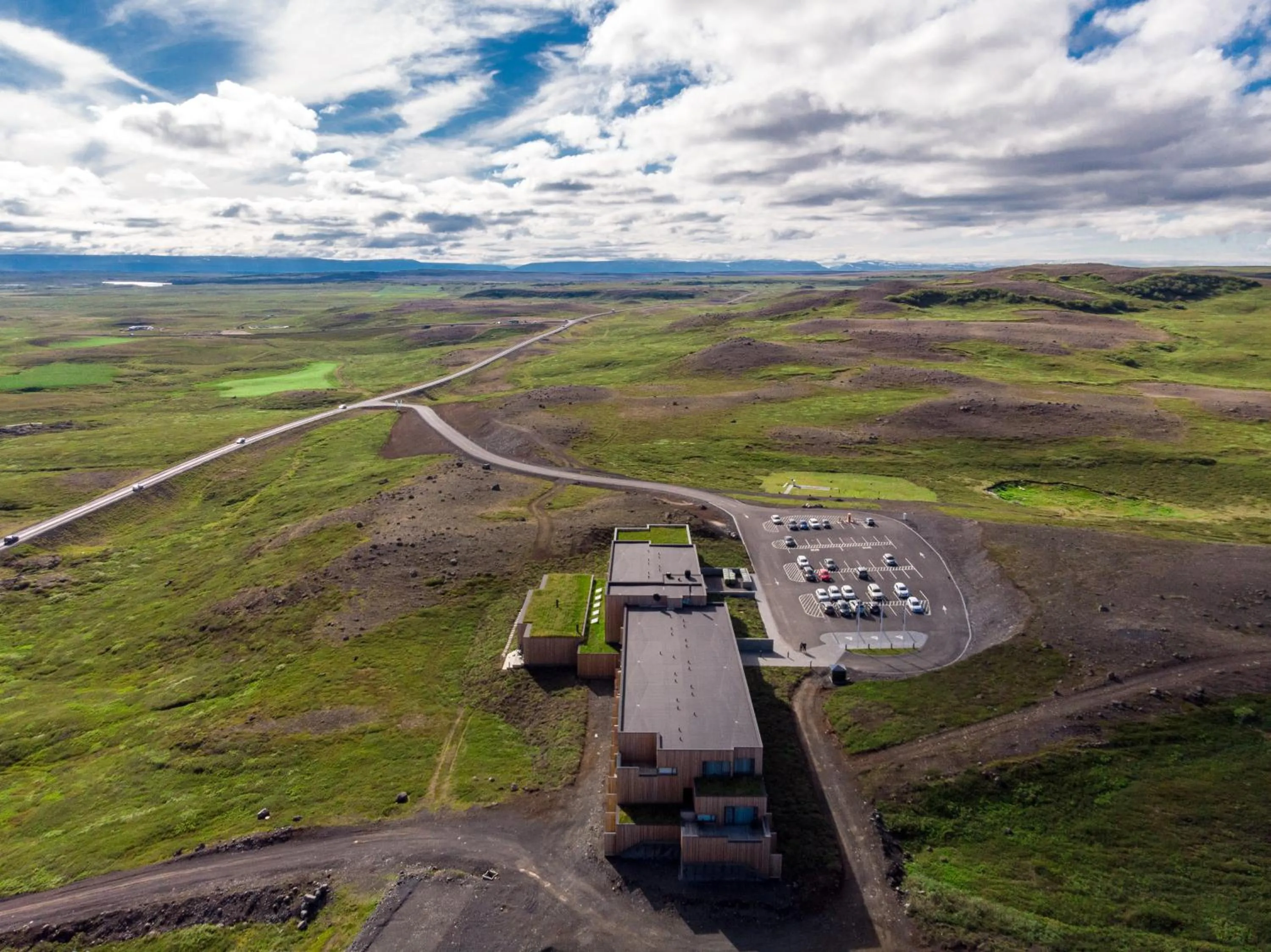 Bird's eye view in Fosshotel Mývatn