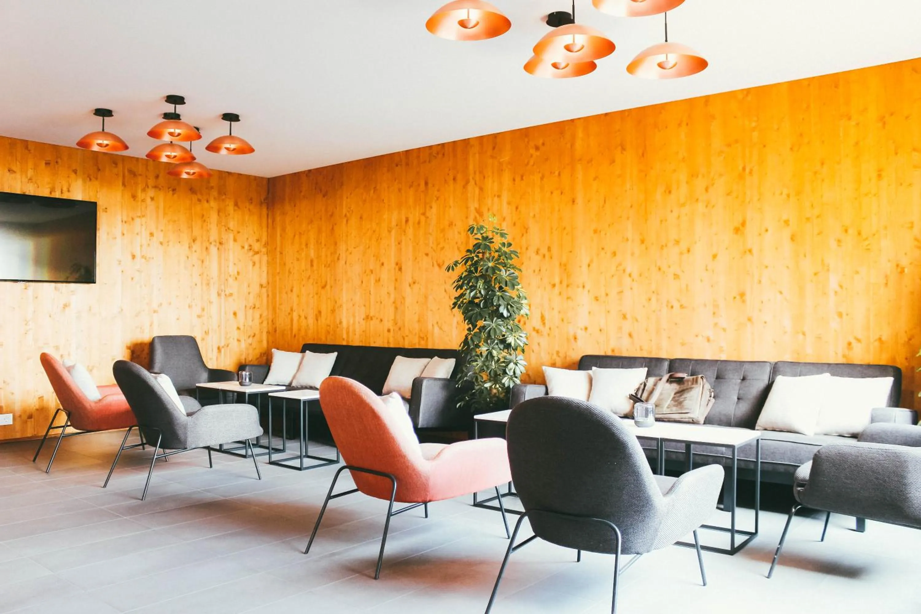 Lounge or bar in Fosshotel Mývatn