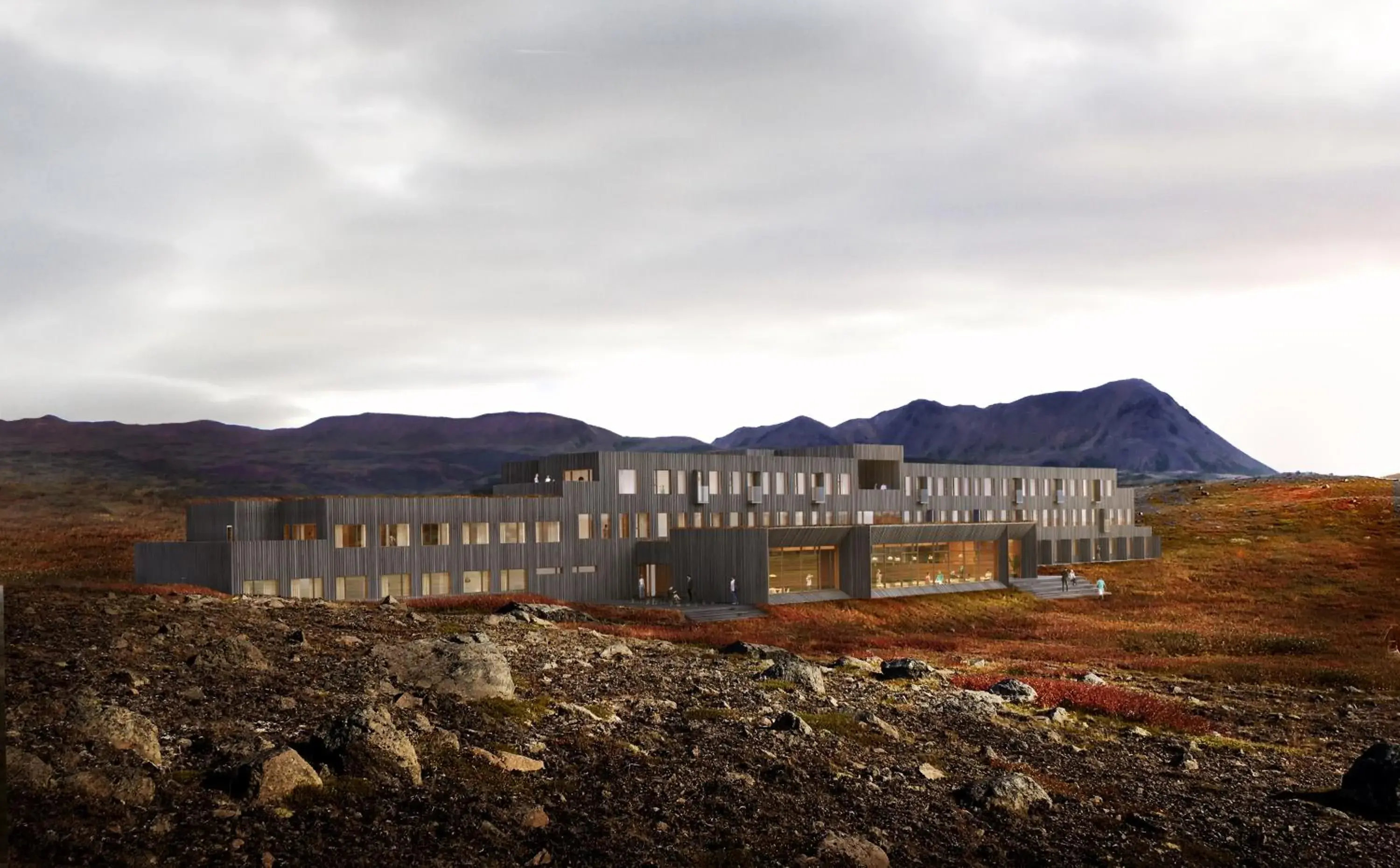 Property building in Fosshotel Mývatn Property building in Fosshotel Mývatn