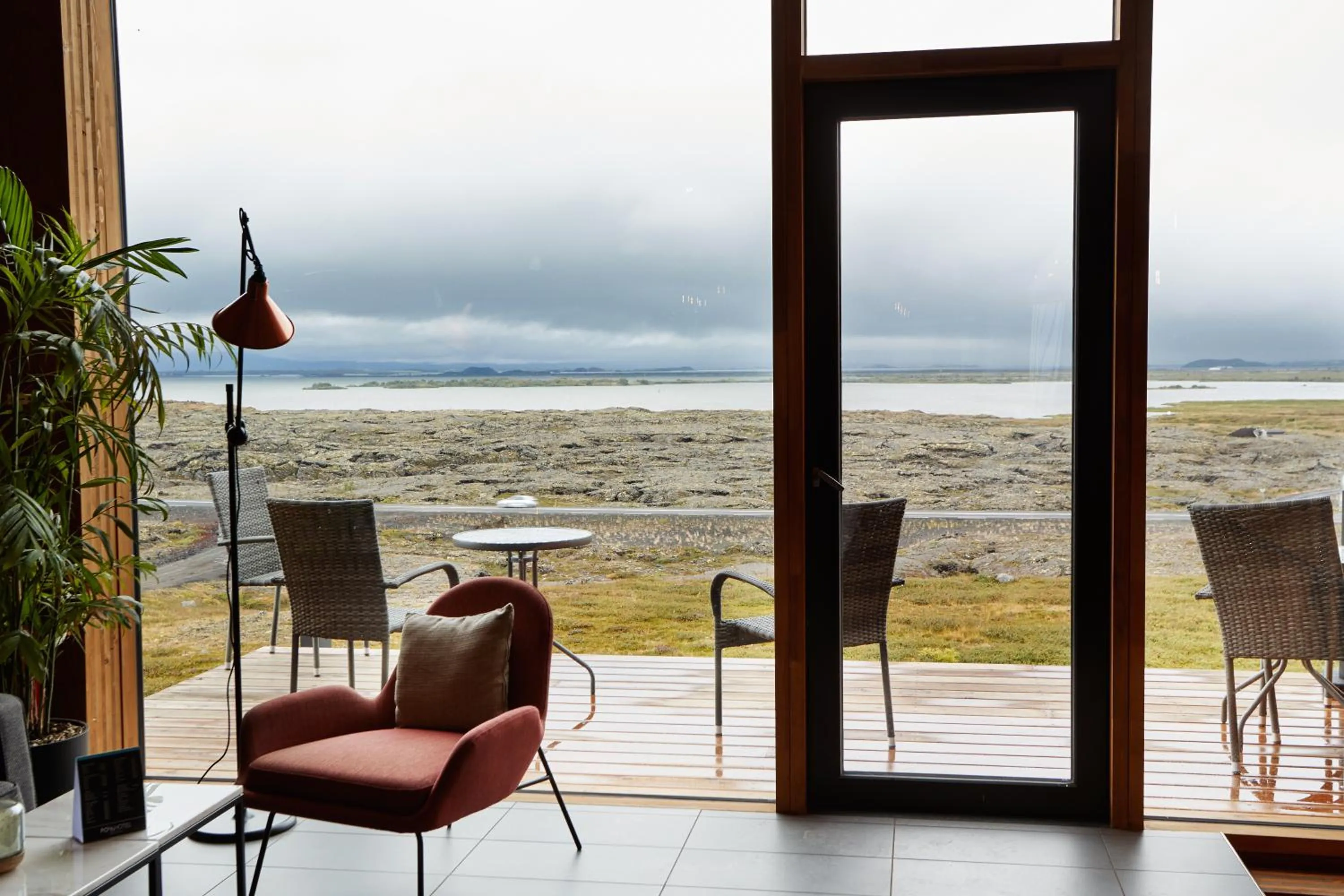 View (from property/room) in Fosshotel Mývatn