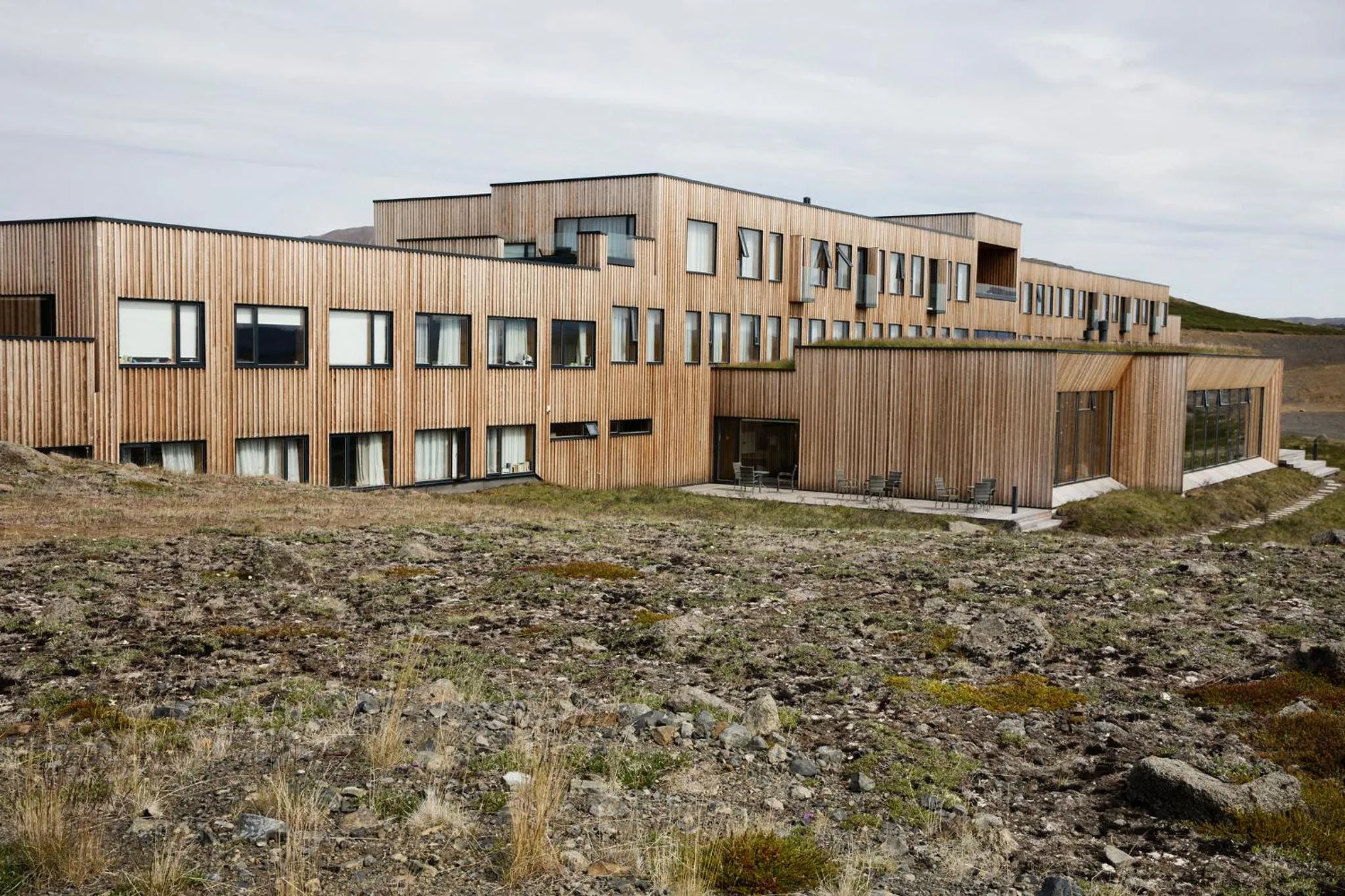 Property building in Fosshotel Mývatn