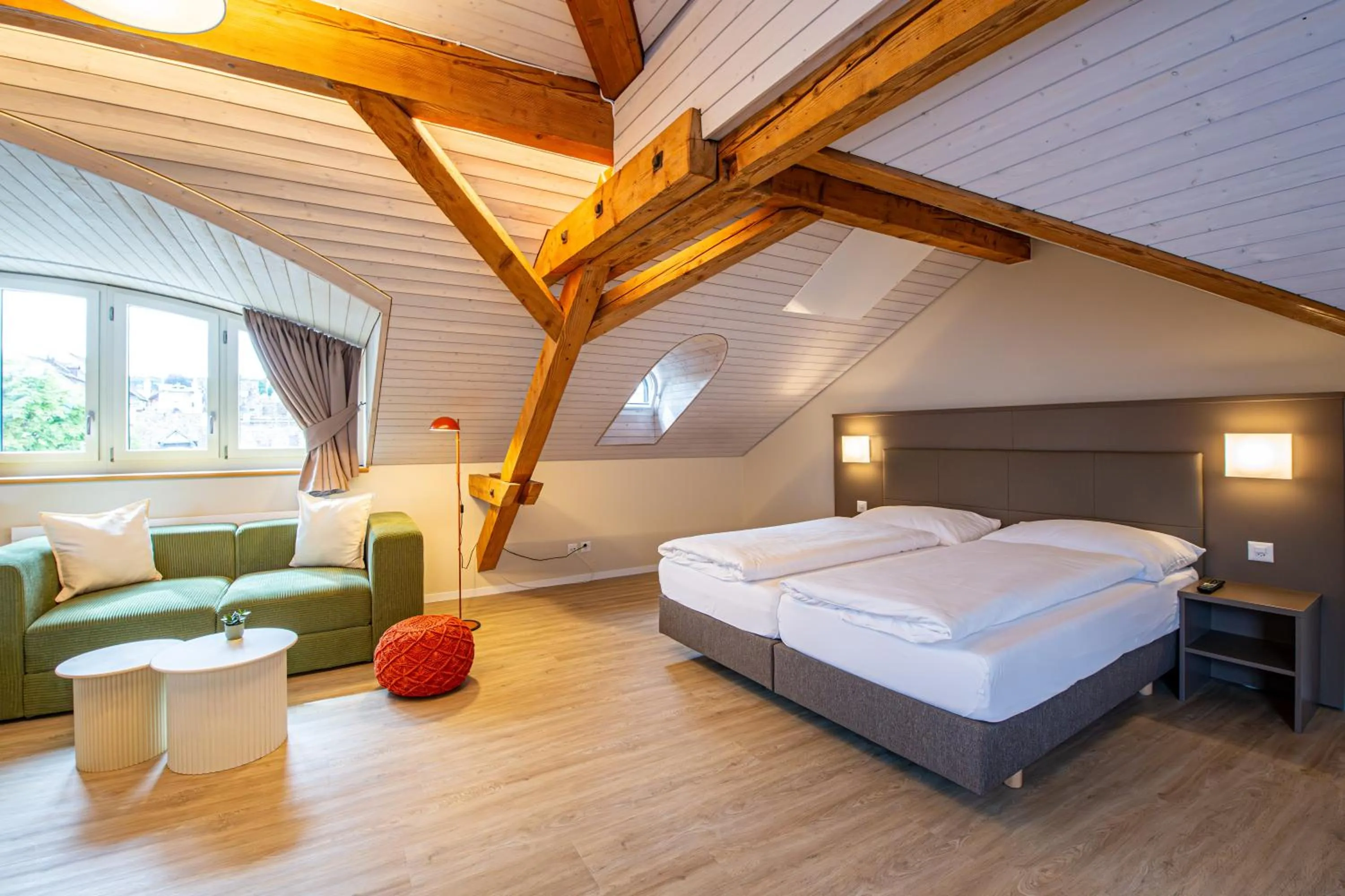 Bedroom, Bed in Hotel Kronenhof