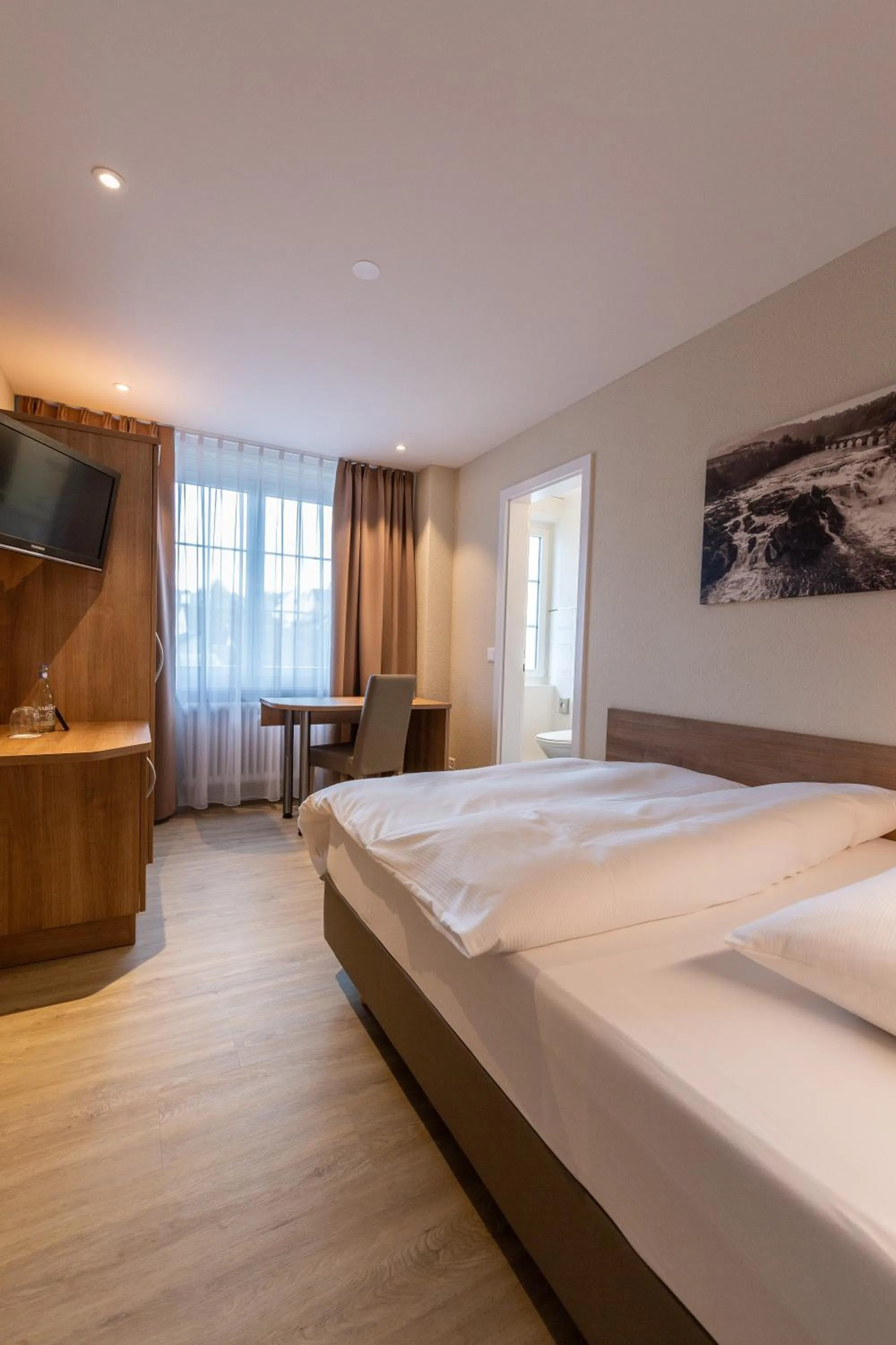 Bed in Hotel Kronenhof