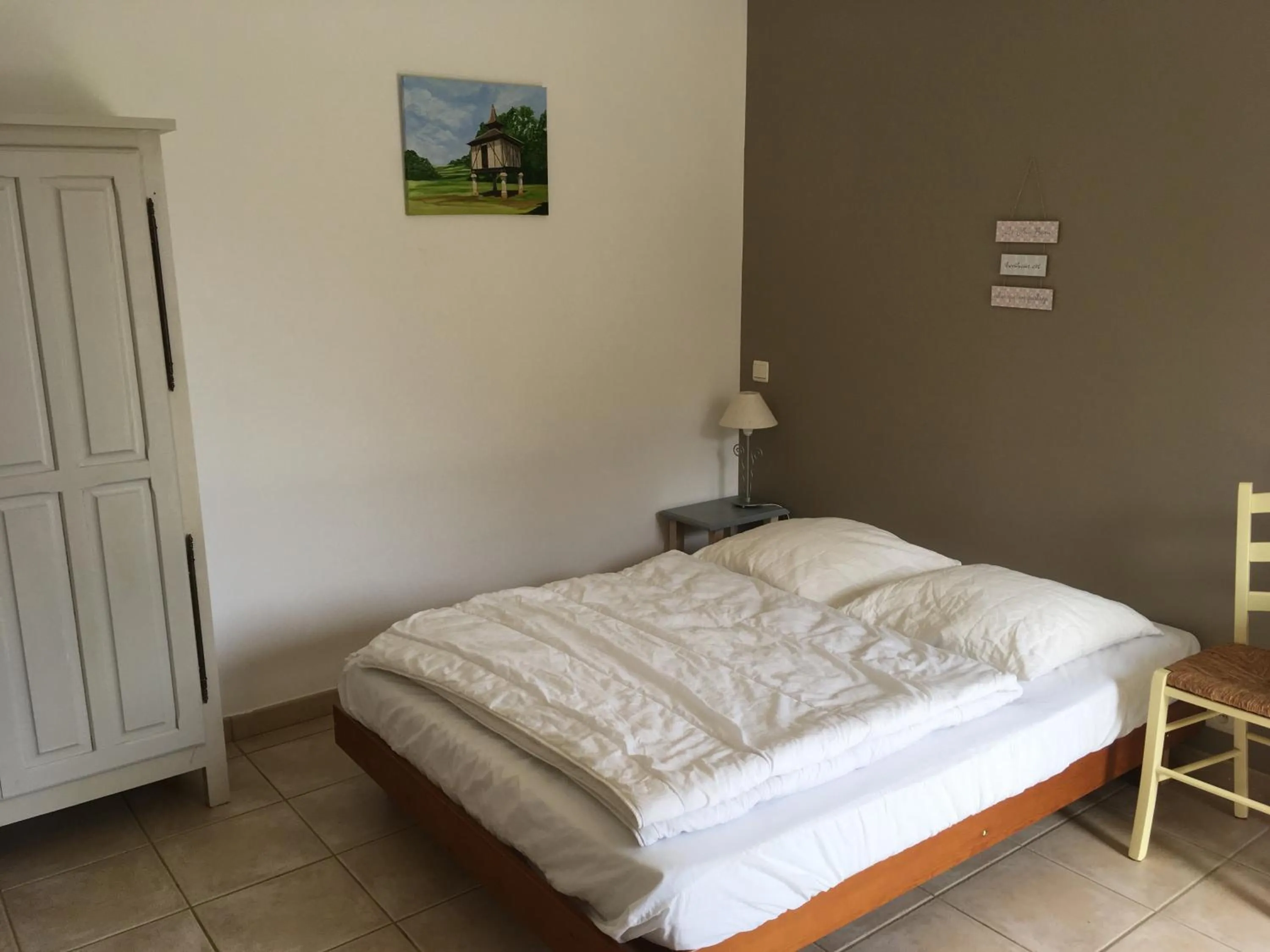 Bed in Le Mas des 3 Anes