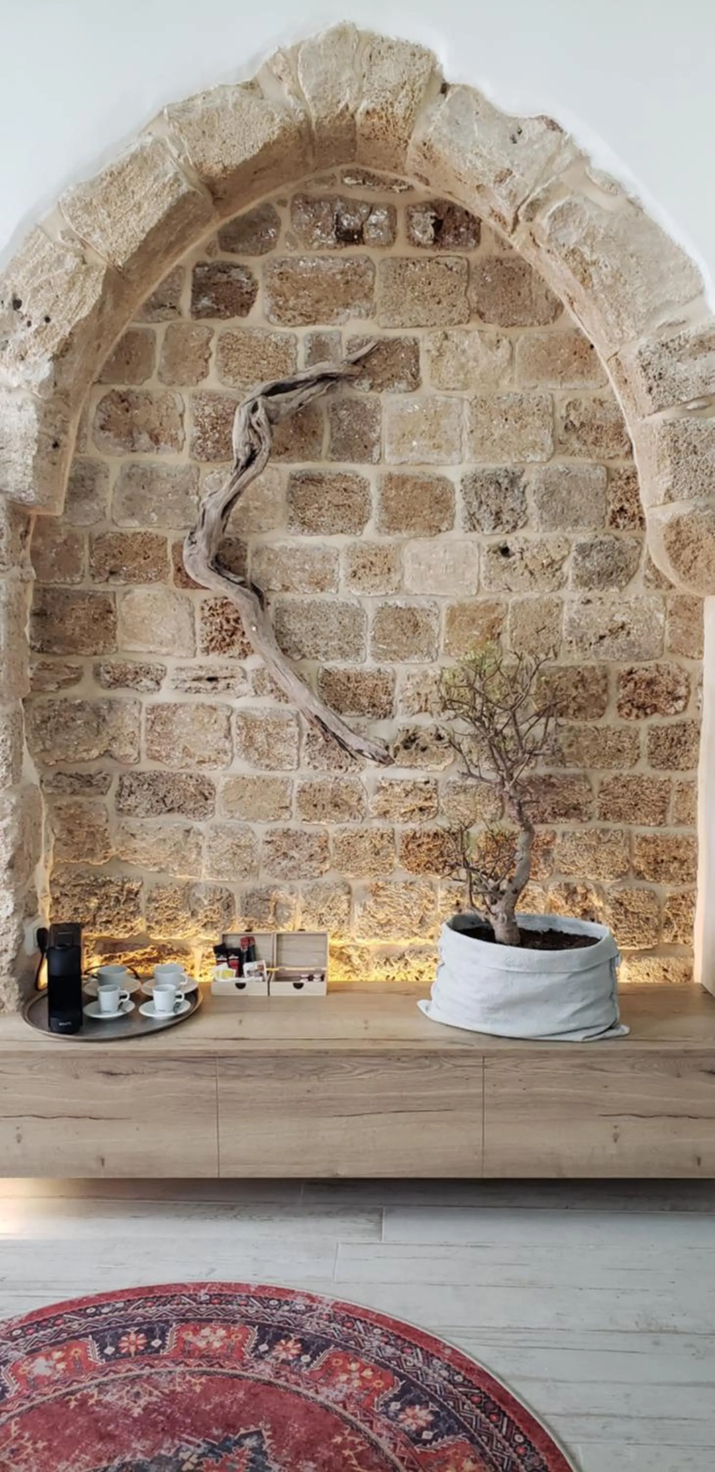 Living room in Akotika boutique