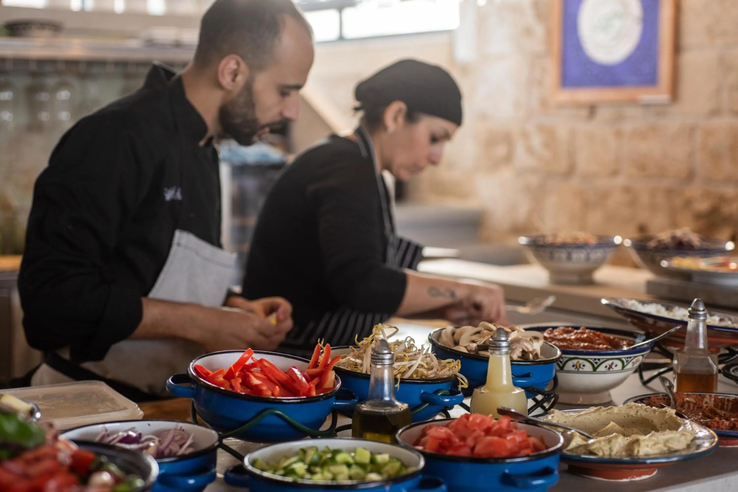 Buffet breakfast in Akotika boutique