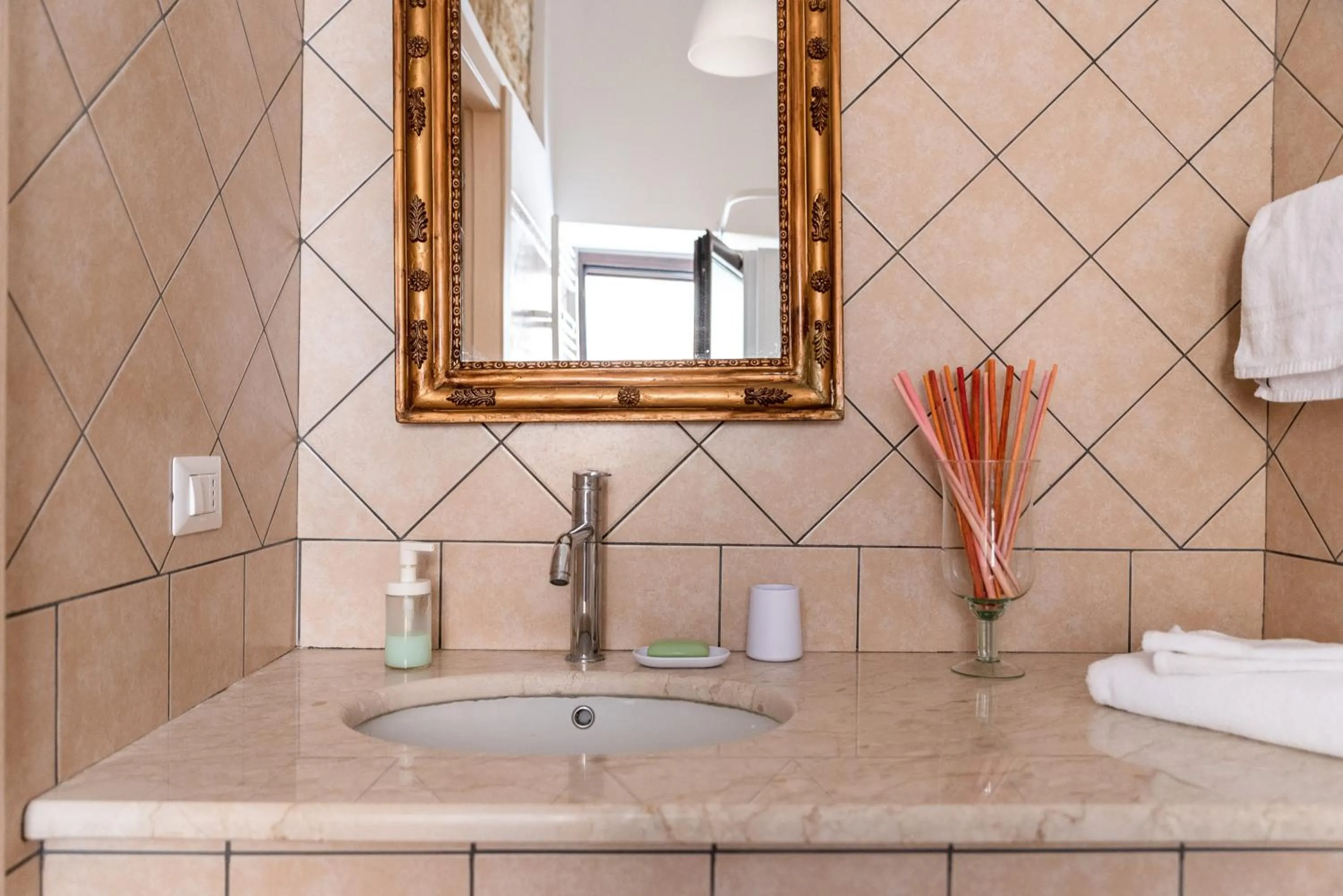 Bathroom in B&B La veranda di Tatta